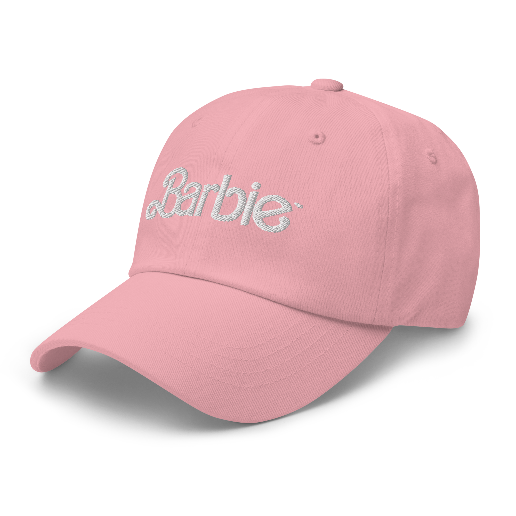 Barbie Classic Logo Pink Baseball Hat