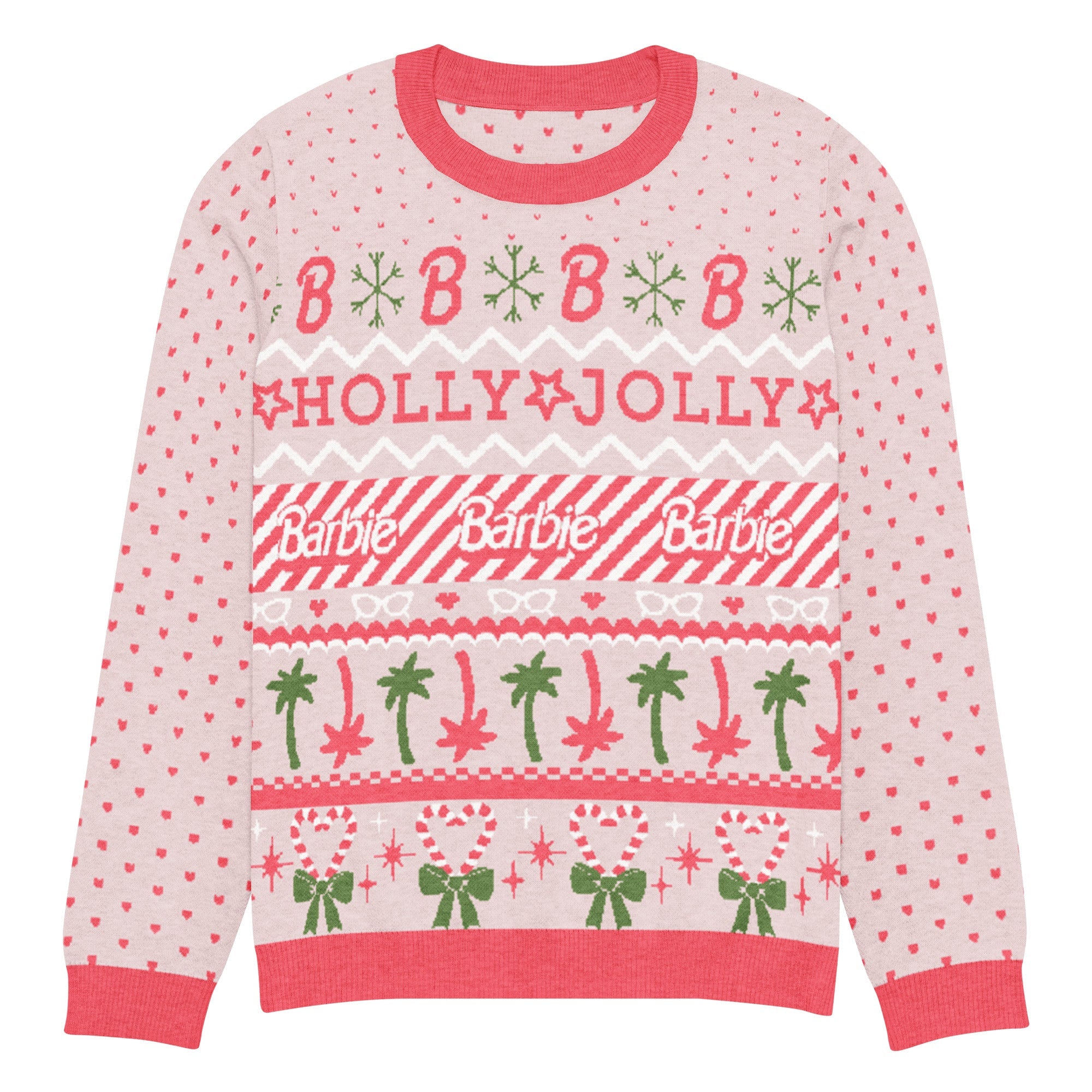 Barbie Holly Jolly Pink Ugly Sweater