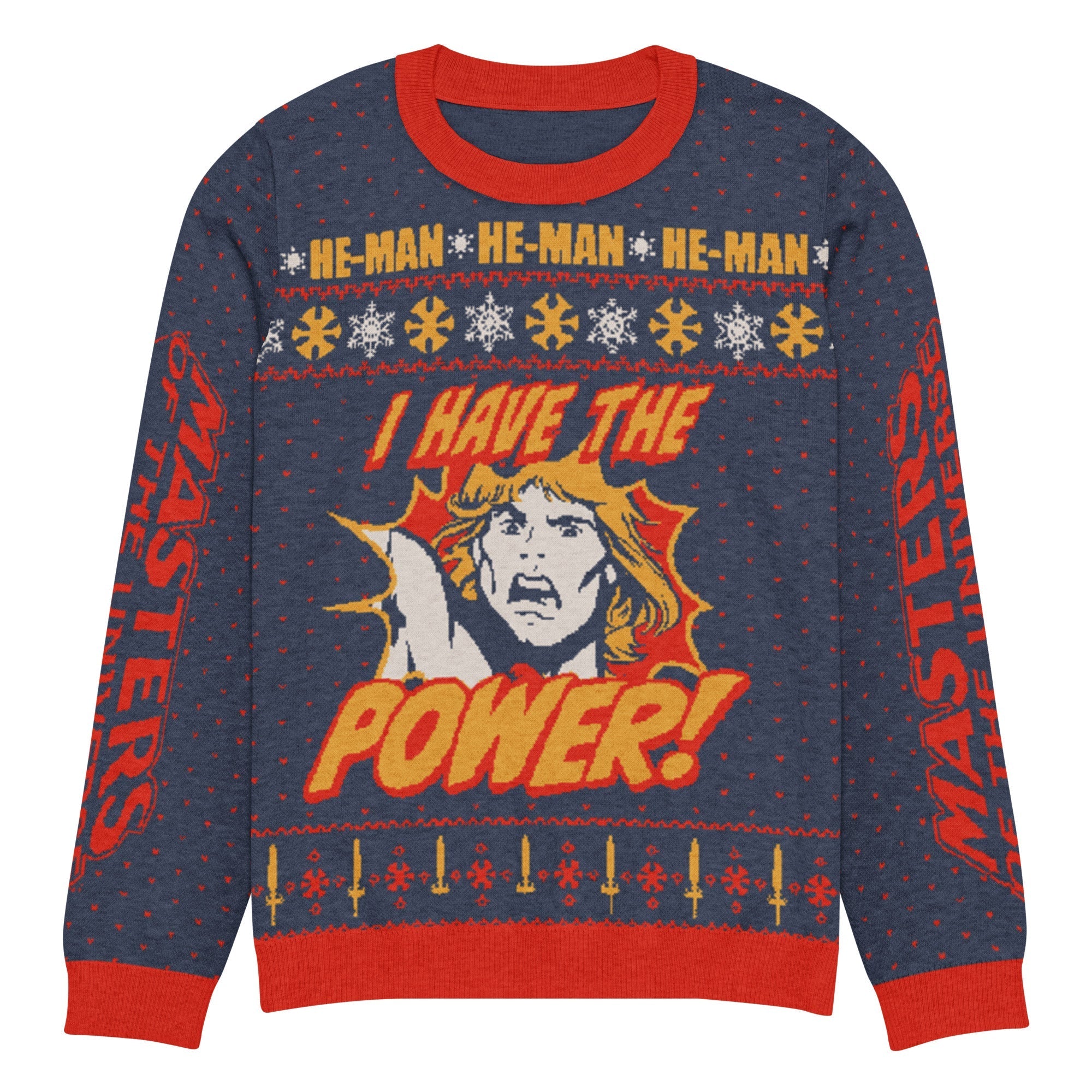 Masters of the Universe He-Man Blue Ugly Sweater