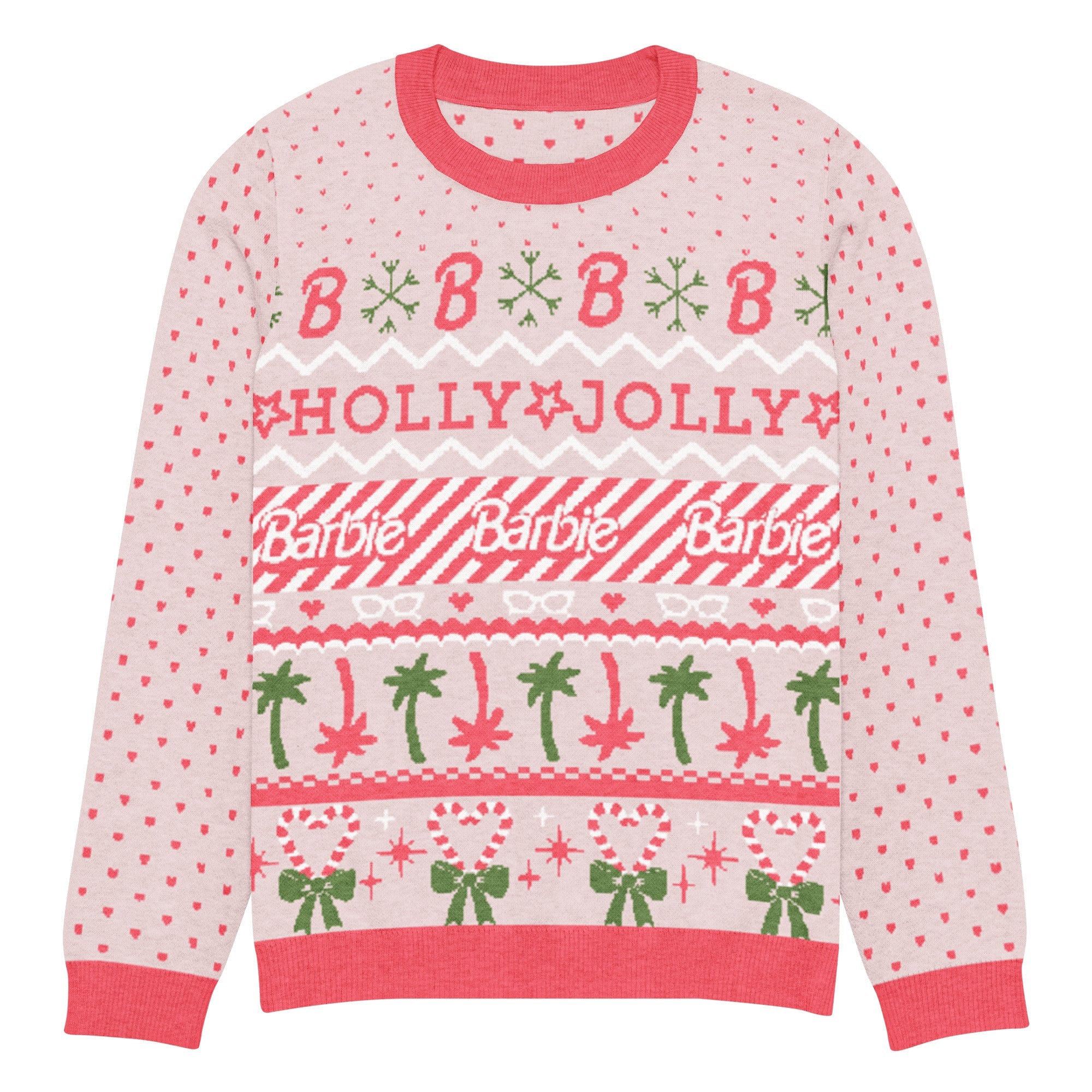 Barbie Holly Jolly Pink Ugly Sweater