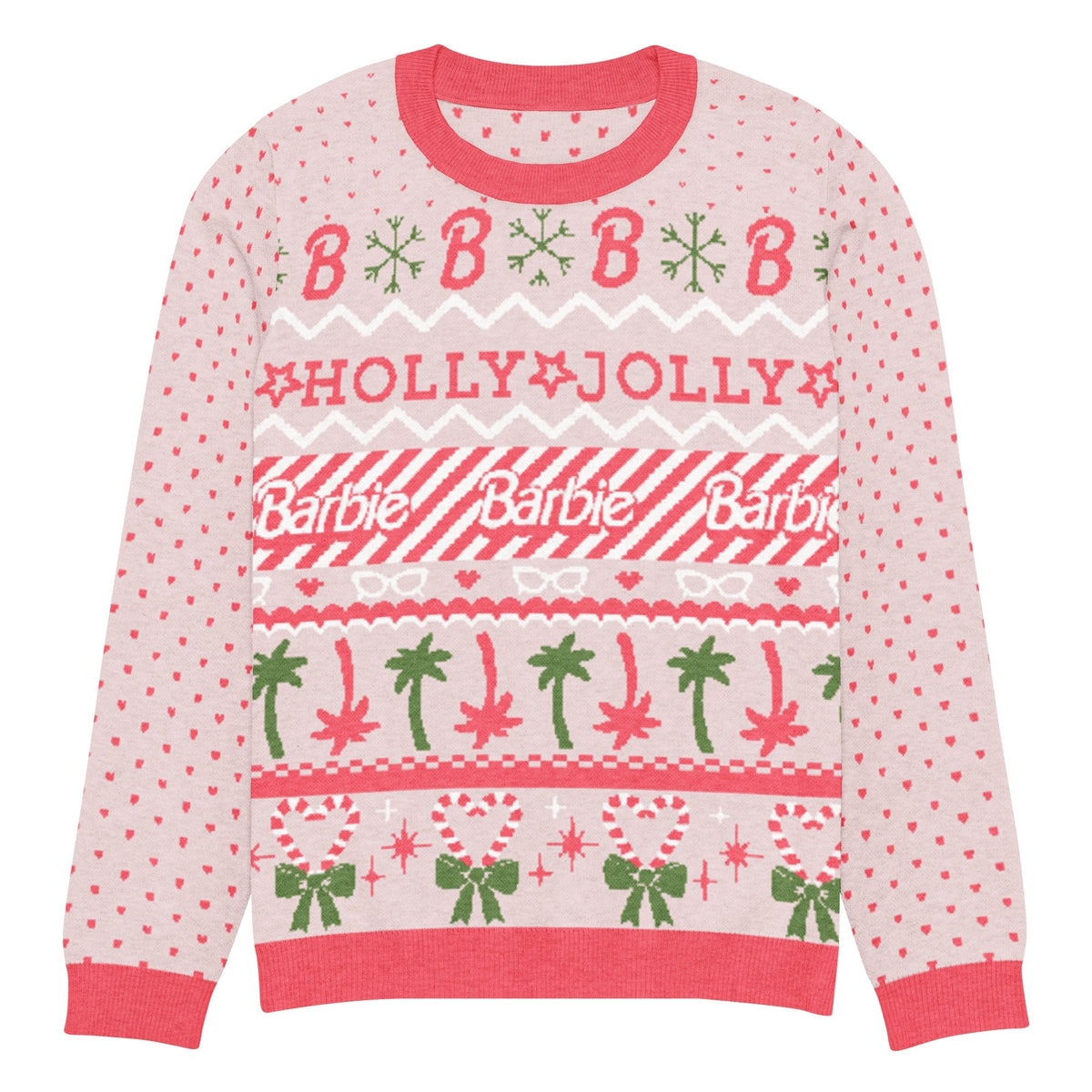 Barbie Holly Jolly Pink Ugly Sweater