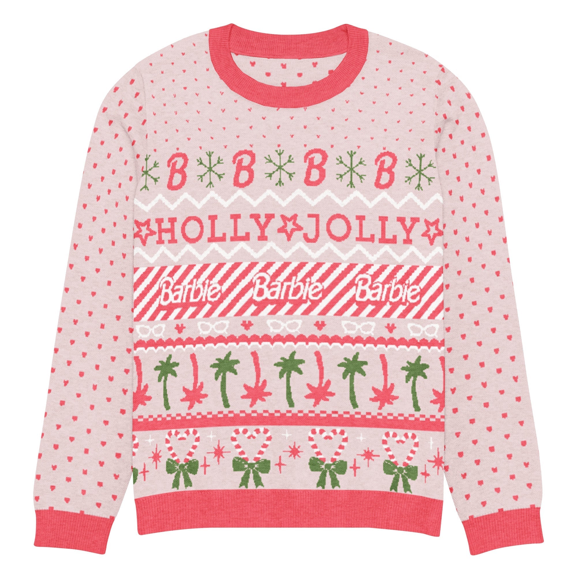 Barbie Holly Jolly Pink Ugly Sweater