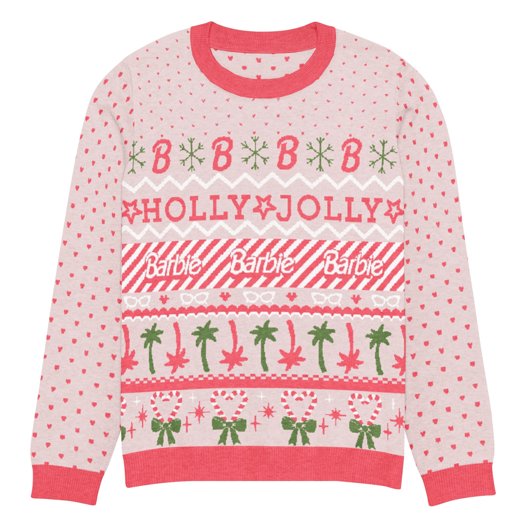 Barbie Holly Jolly Pink Ugly Sweater