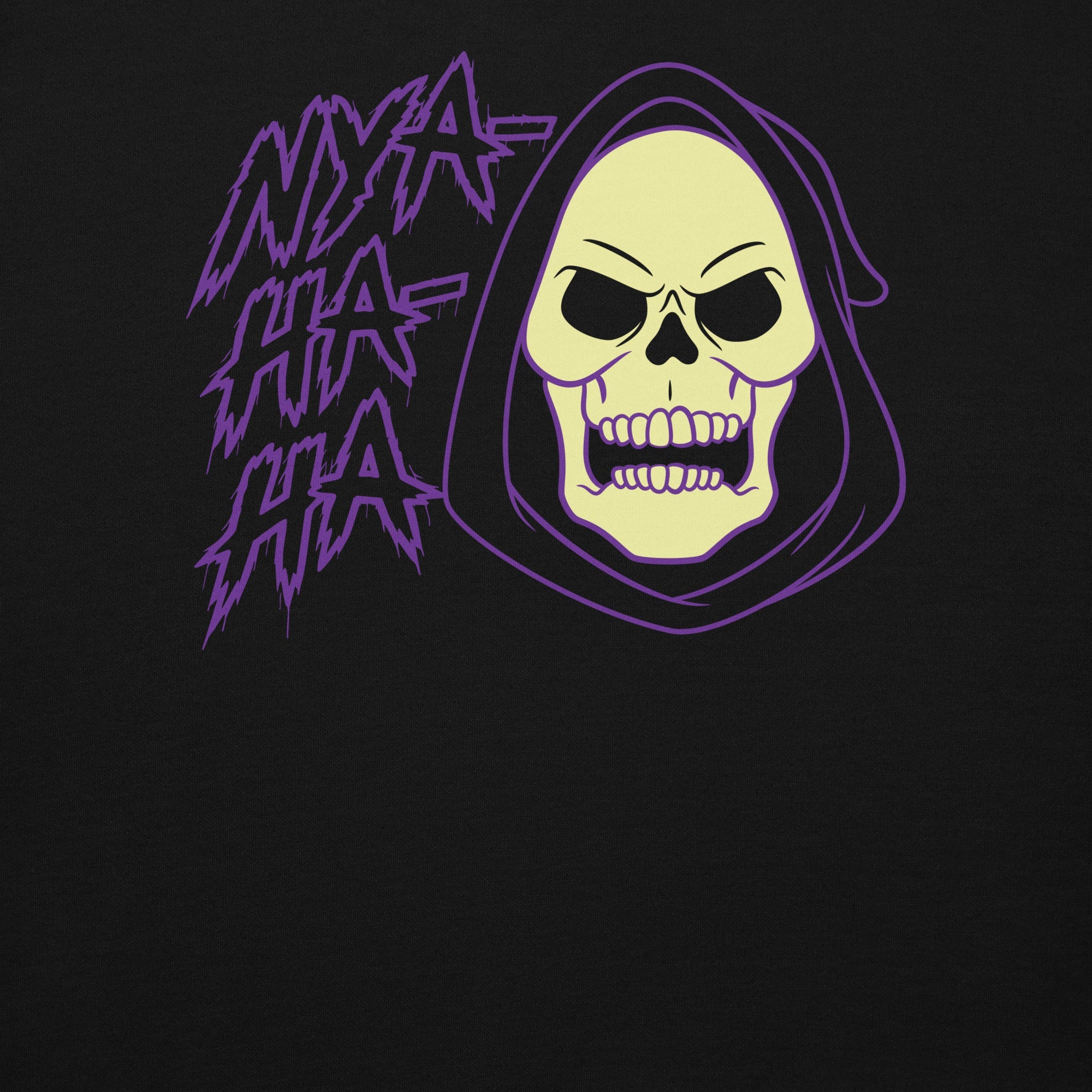 Masters of the Universe Laughing Skeletor Black Hoodie