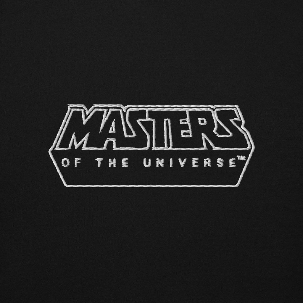 Masters of the Universe Skeletor Love Language Embroidered Black Hoodie