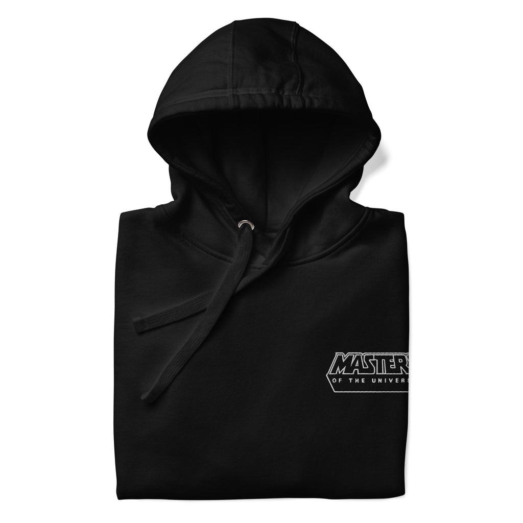 Masters of the Universe Skeletor Love Language Embroidered Black Hoodie