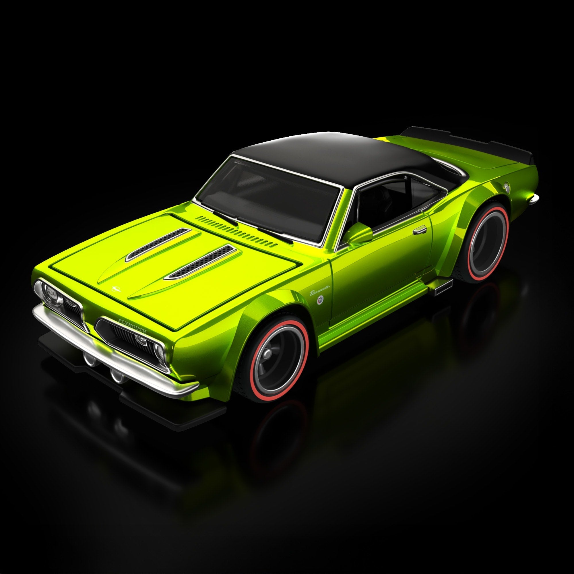 Hot Wheels RLC Exclusive sELECTIONs 1968 Custom Plymouth Barracuda