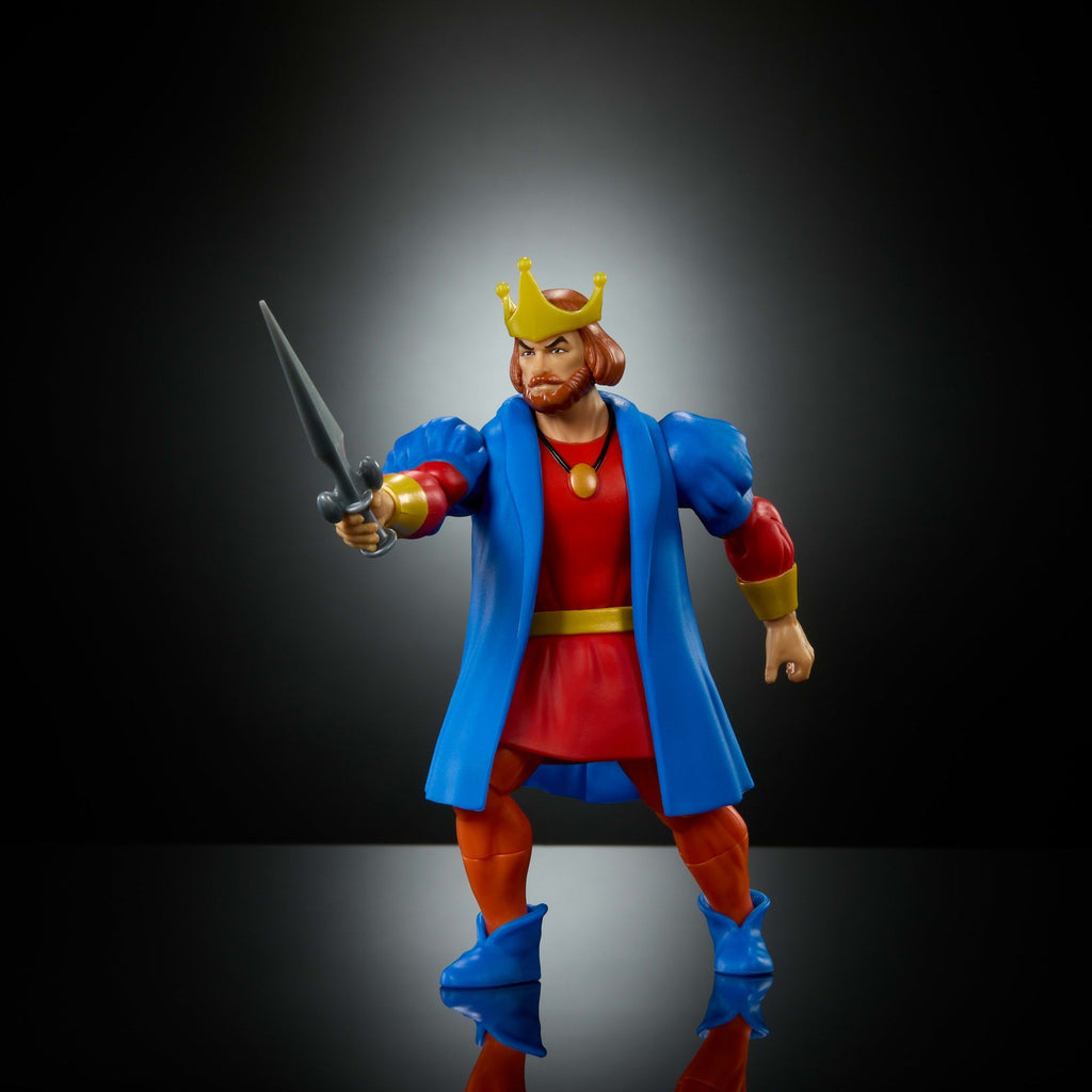Masters of the Universe Origins Action Figure Cartoon Collection King Randor Action Figure