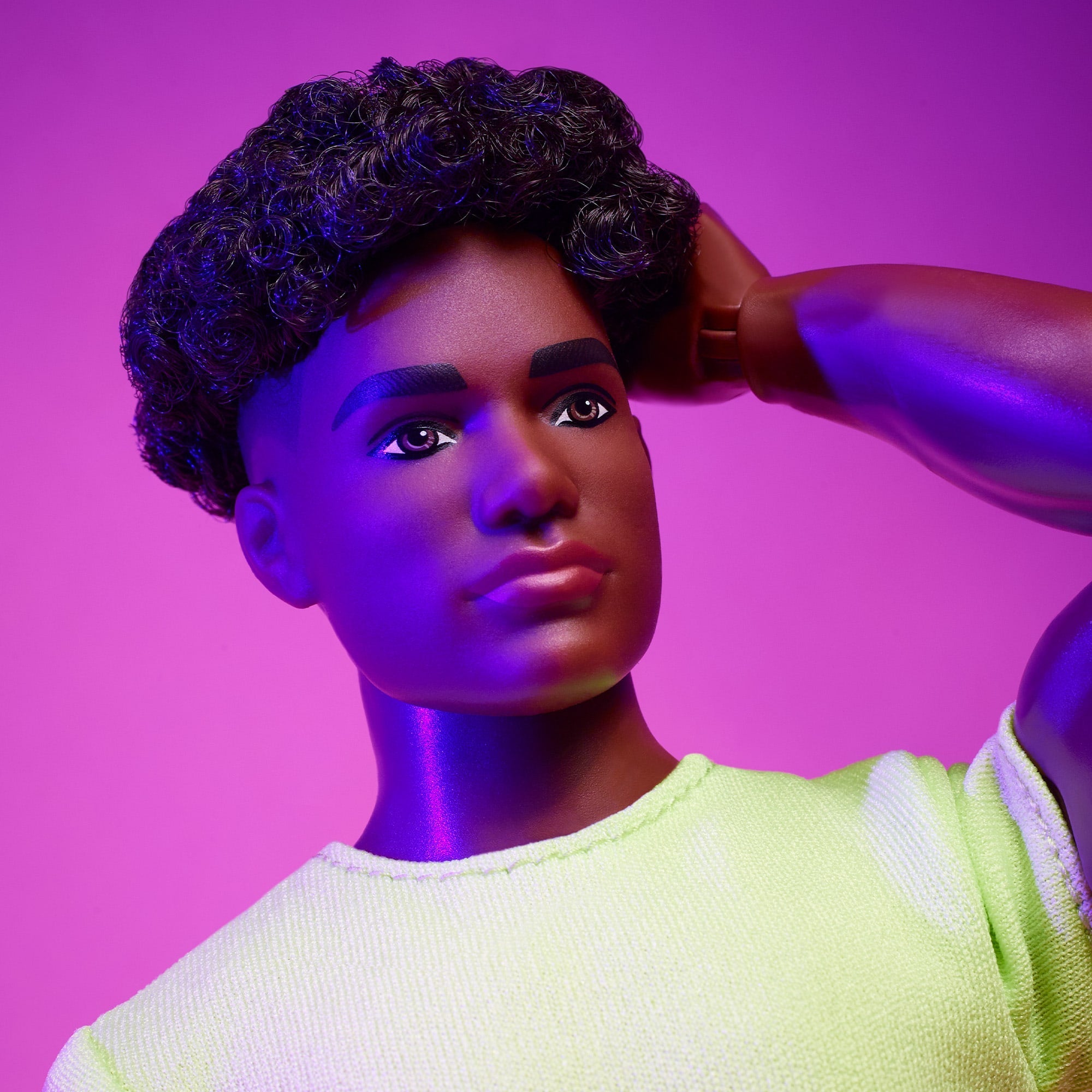 Barbie Looks Doll #25 (Buff Body Ken, Short Black Hair)