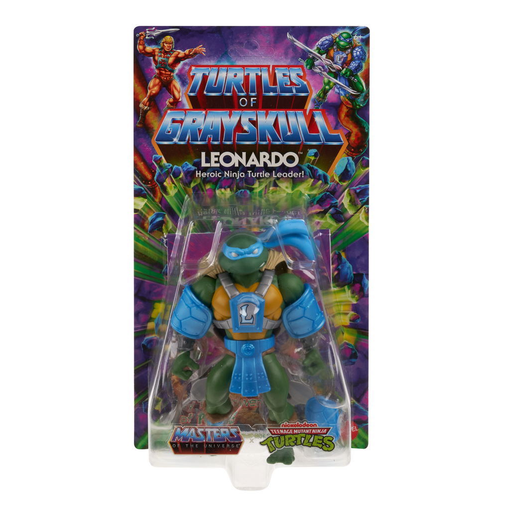 Masters of the Universe Origins Turtles of Grayskull Leonardo Action Figure