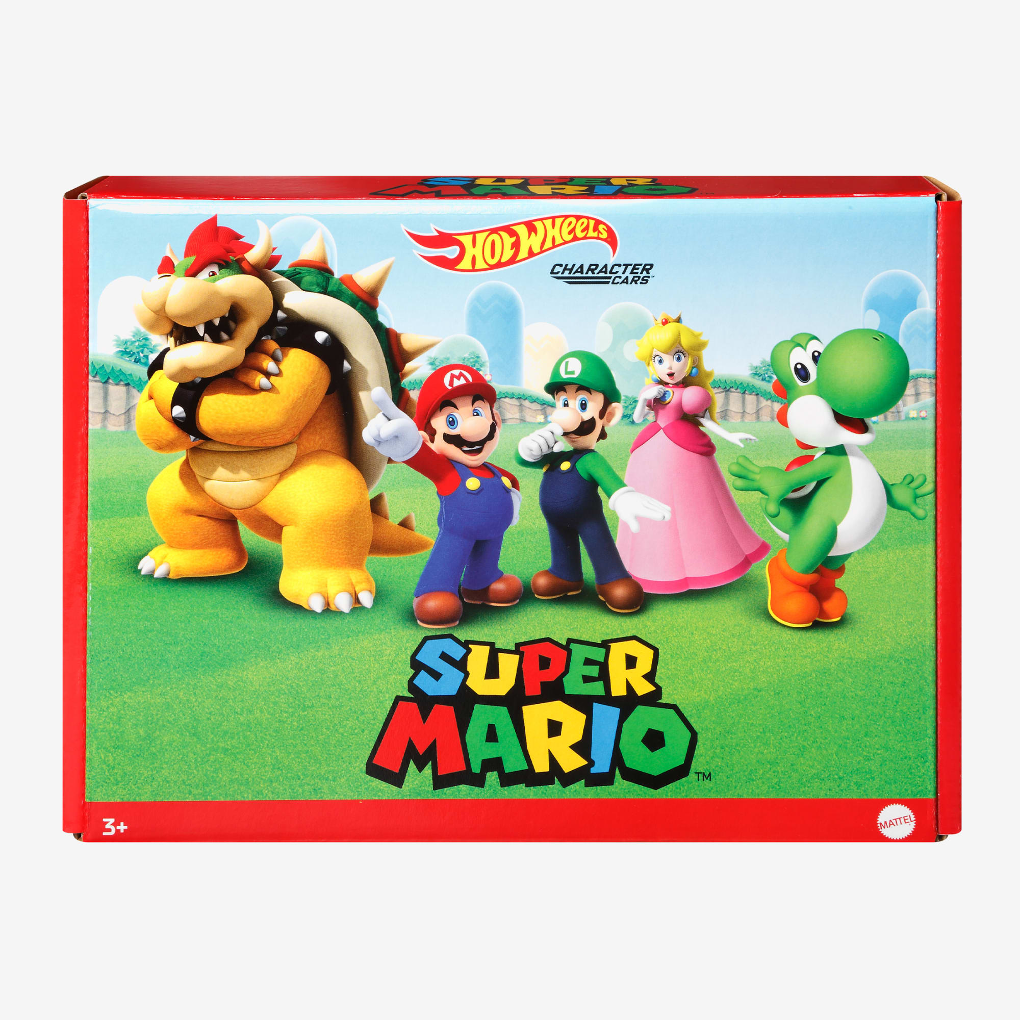 Hot Wheels Super Mario Character Cars 5-Pack
