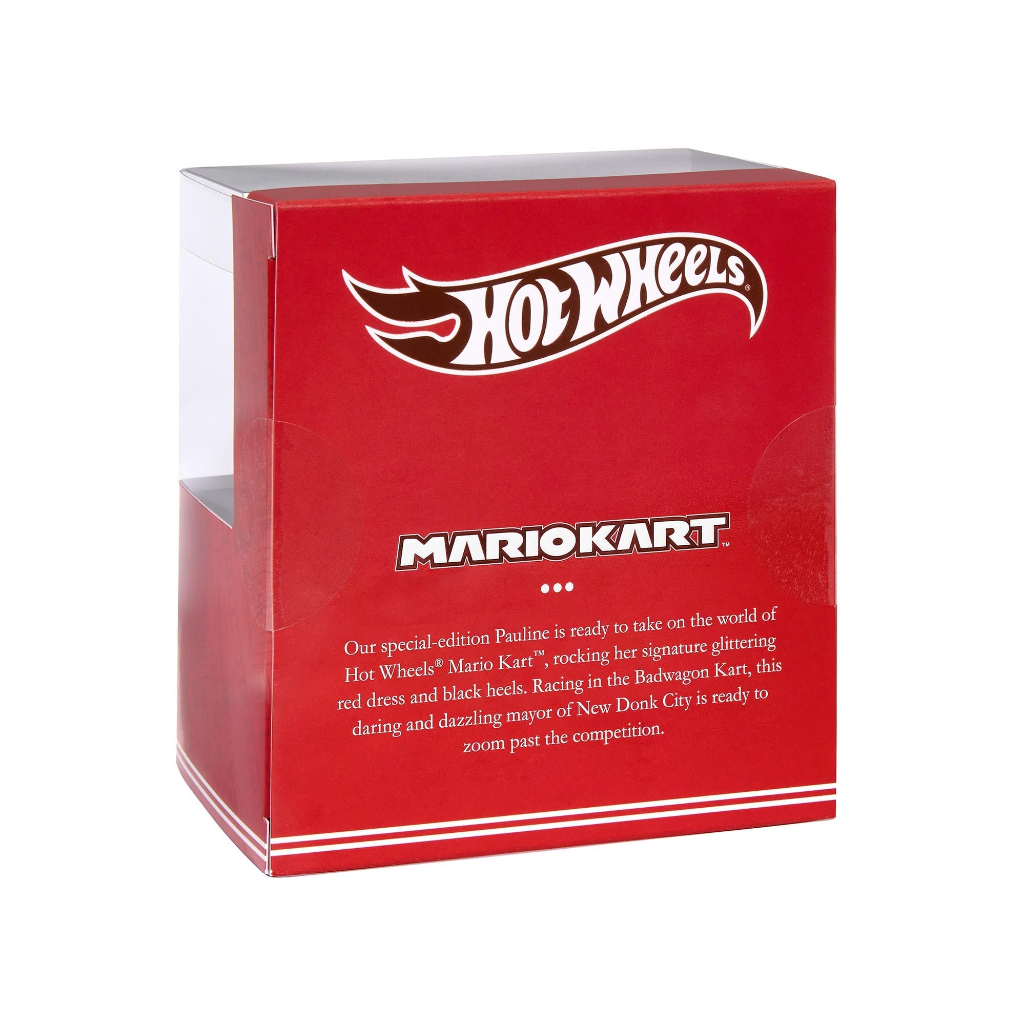 Hot Wheels Mario Kart Pauline Vehicle
