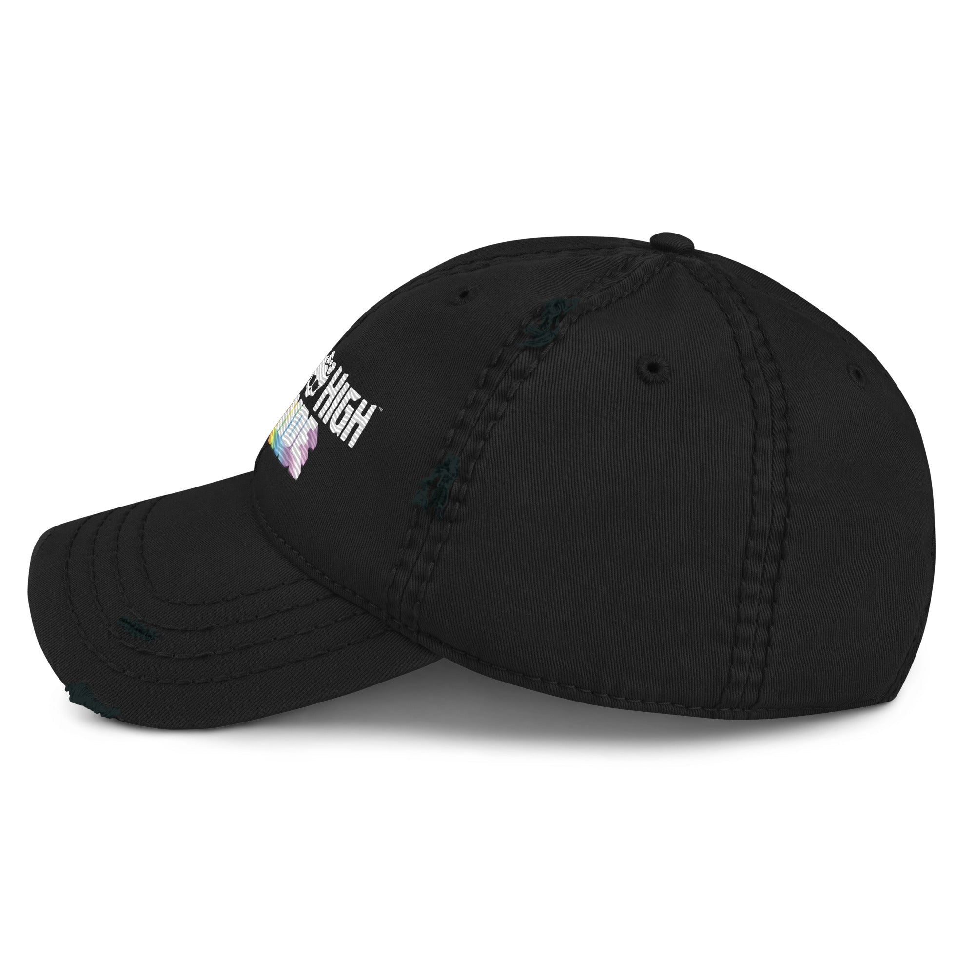Monster High Pride Logo Black Hat