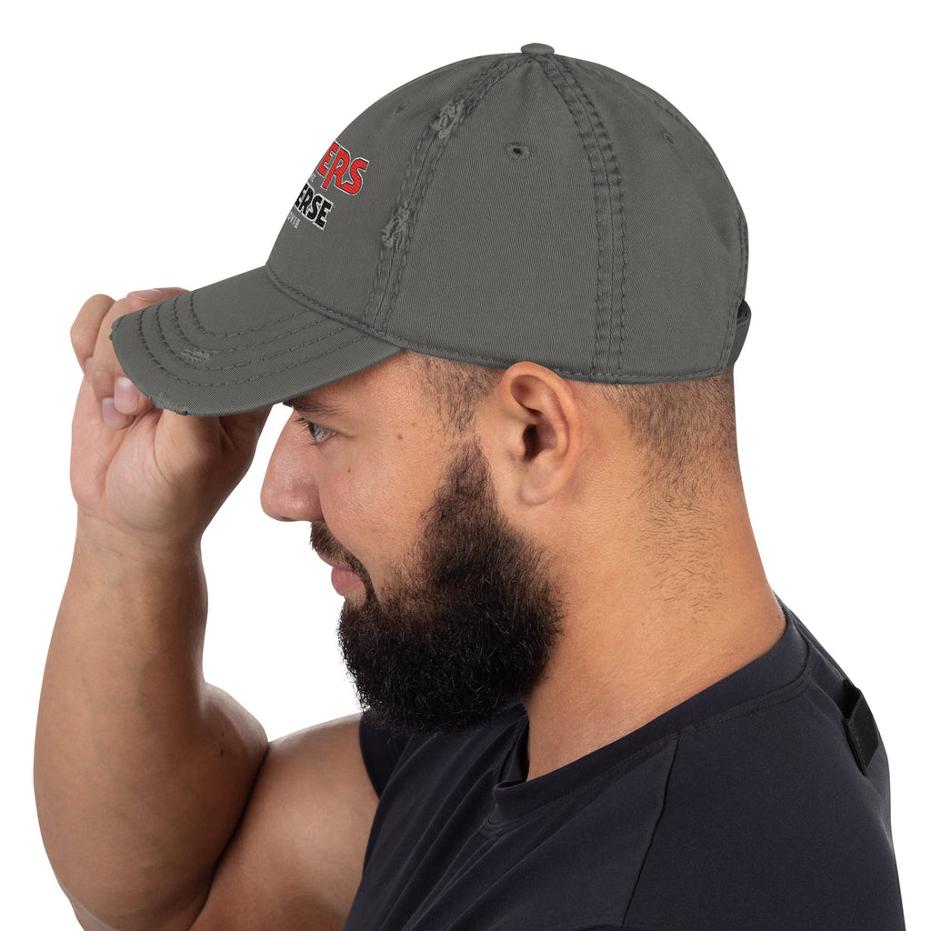 Masters of the Universe The Movie Logo Grey Dad Hat