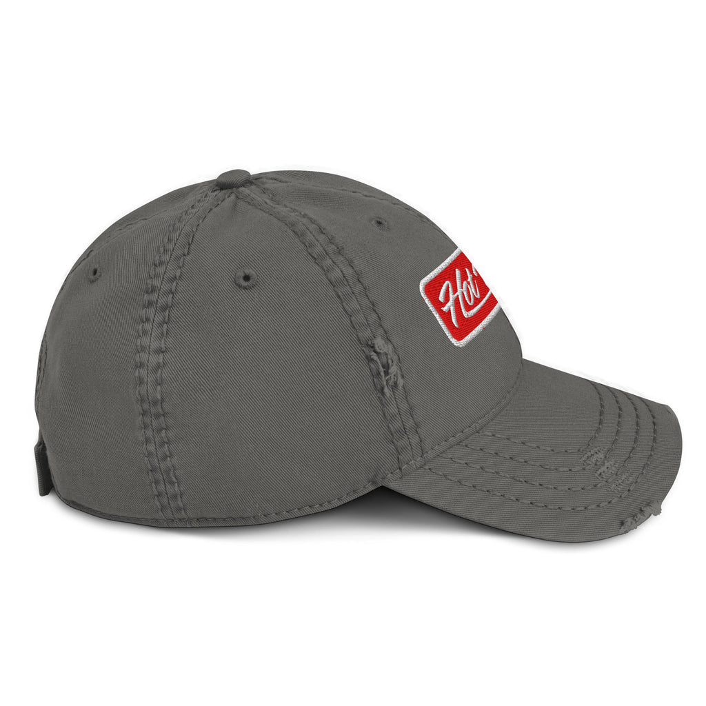 Hot Wheels Logo Grey Dad Hat