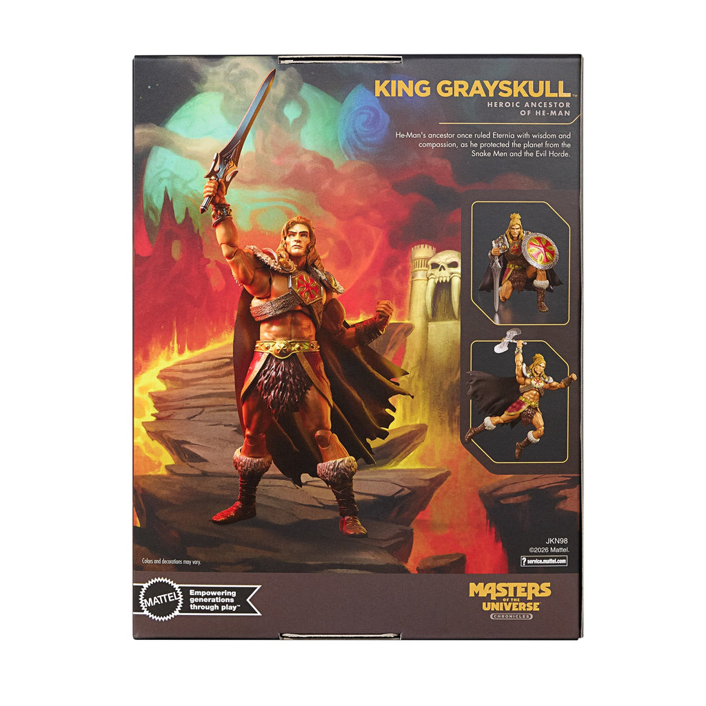 Masters of the Universe Chronicles King Grayskull Figure
