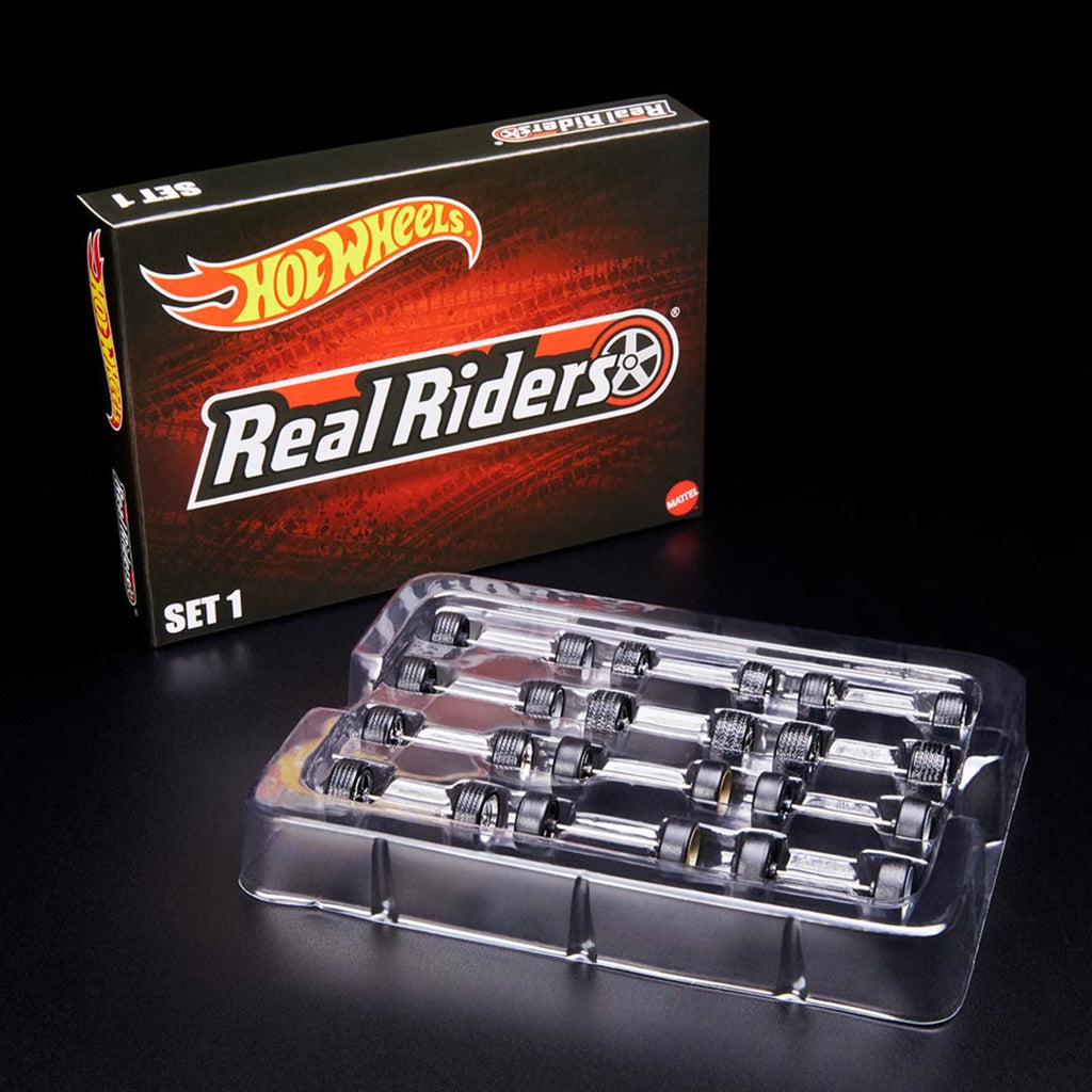 Hot Wheels RLC Exclusive Real Riders Wheels Pack - Set 1
