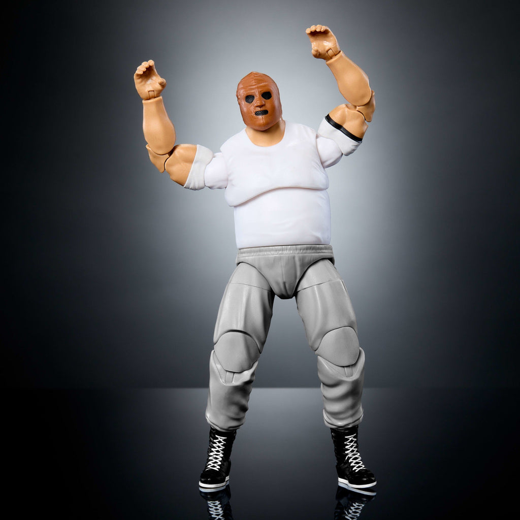 WWE Elite Collection Monday Night War Booker T Action Figure & Golga Build-A-Figure Parts