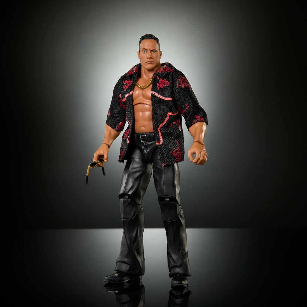 WWE Monday Night War Elite Collection The Rock Action Figure