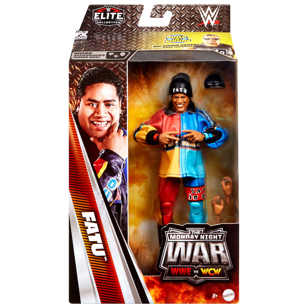 WWE Monday Night War Elite Collection Fatu Action Figure