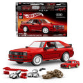 Mattel Brick Shop Hot Wheels '84 Audi Sport quattro Building Set