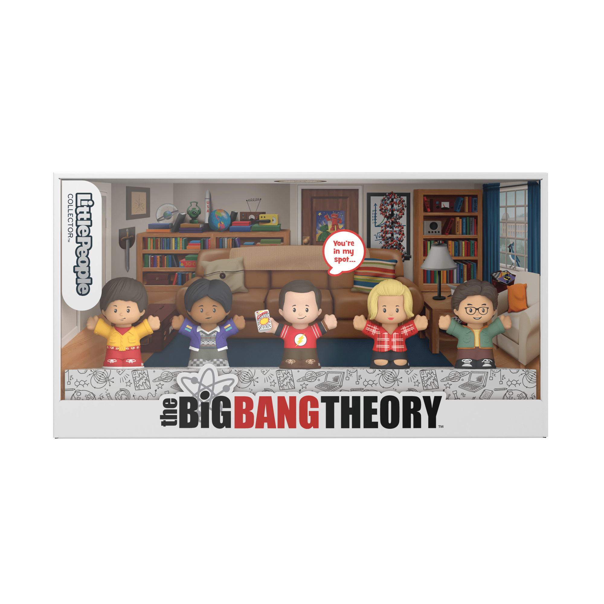 Little People Collector The Big Bang Theory TV Show Special Edition Set