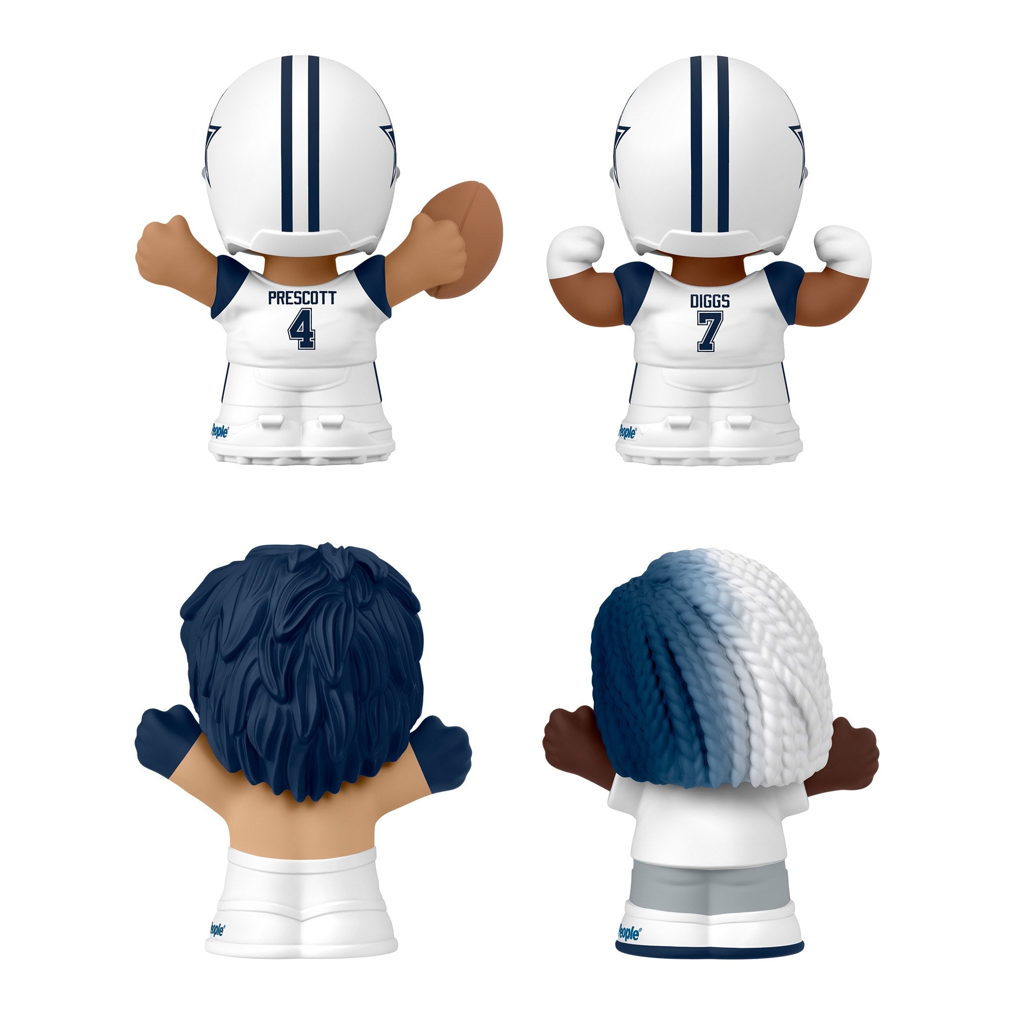 Little People Collector Dallas Cowboys Alternate Jersey Figure Set