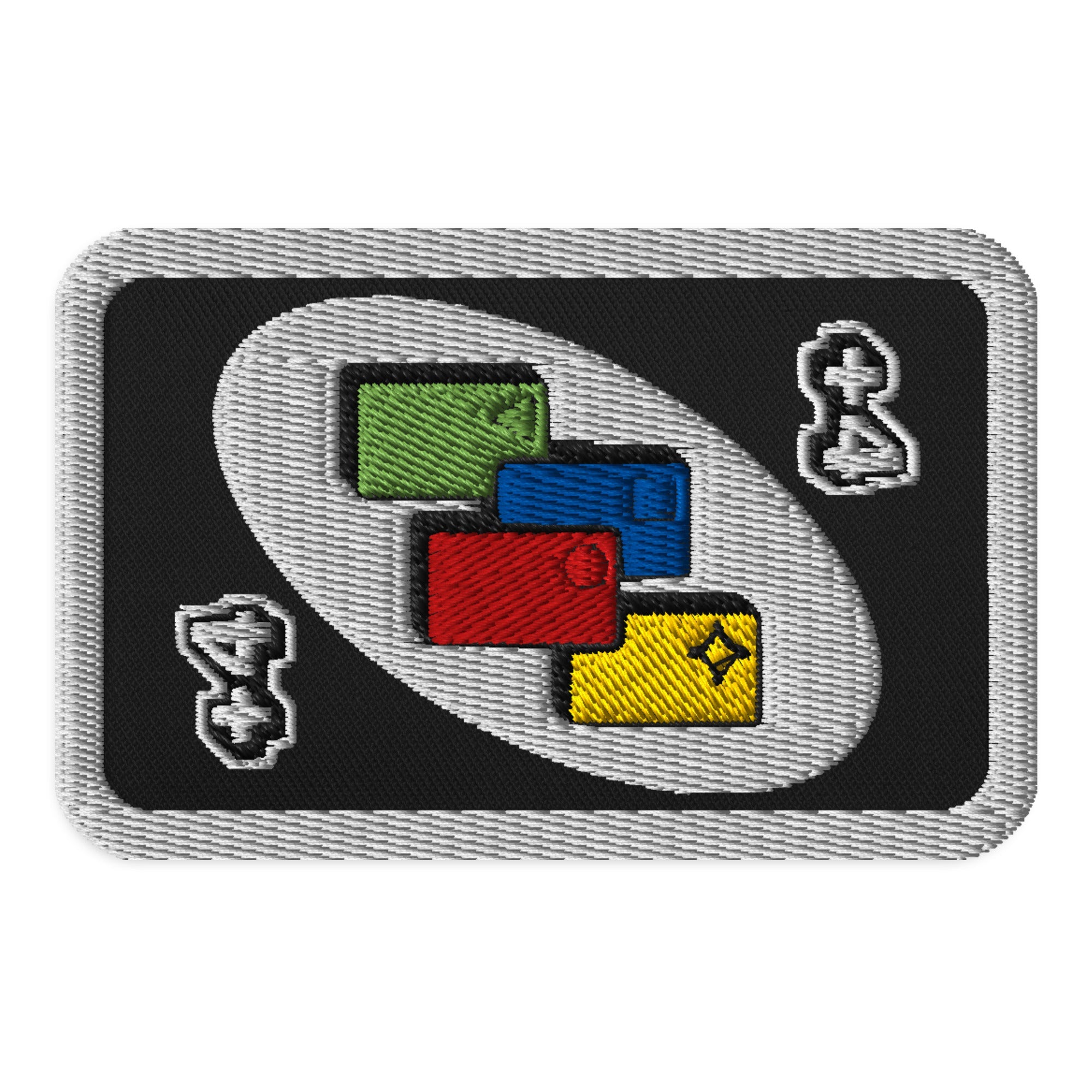 UNO Social Club Draw Four Multi Patch