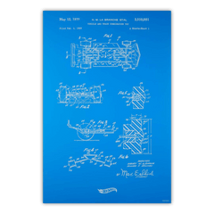 Art of Engineering Hot Wheels Print