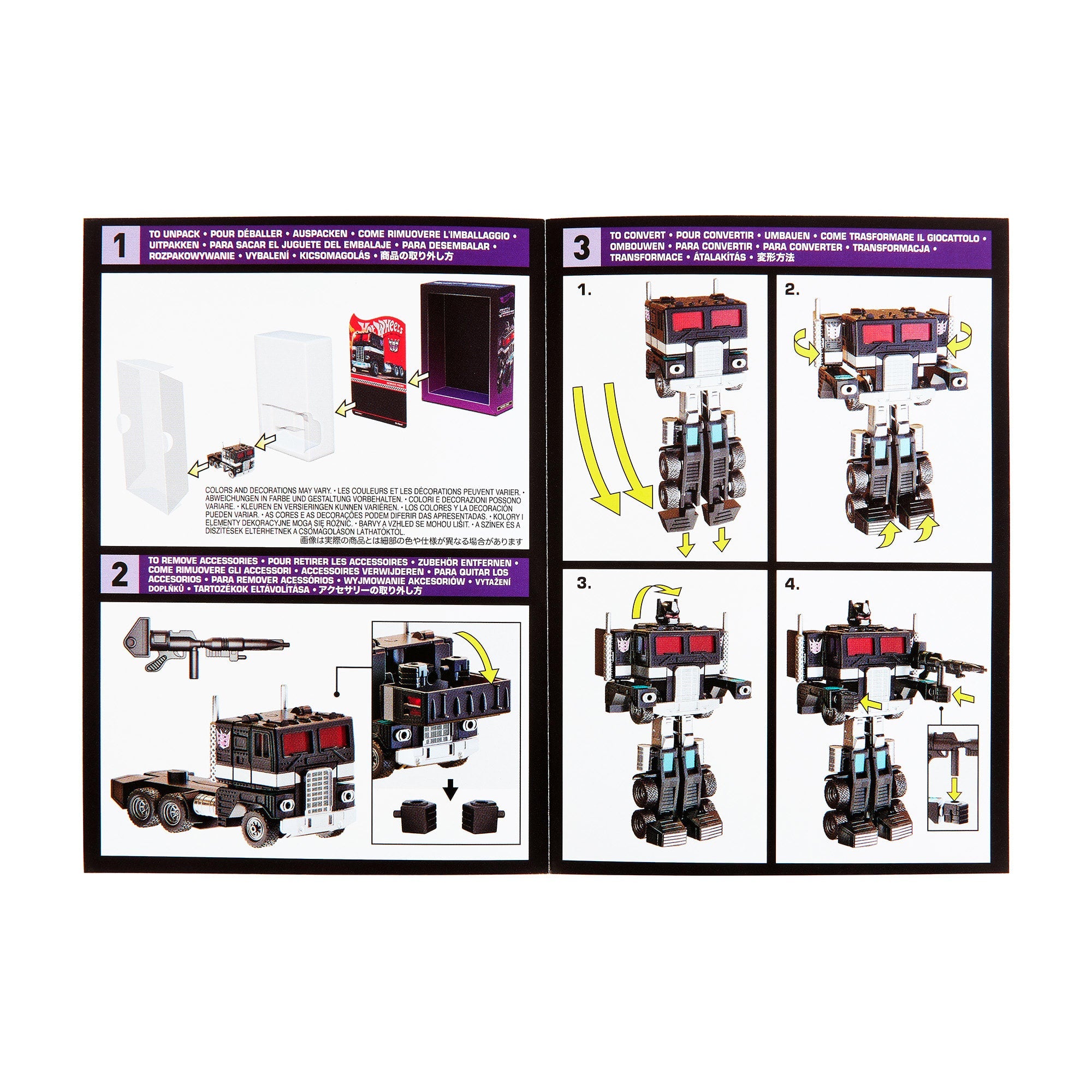 Hot Wheels Transformers Nemesis Prime