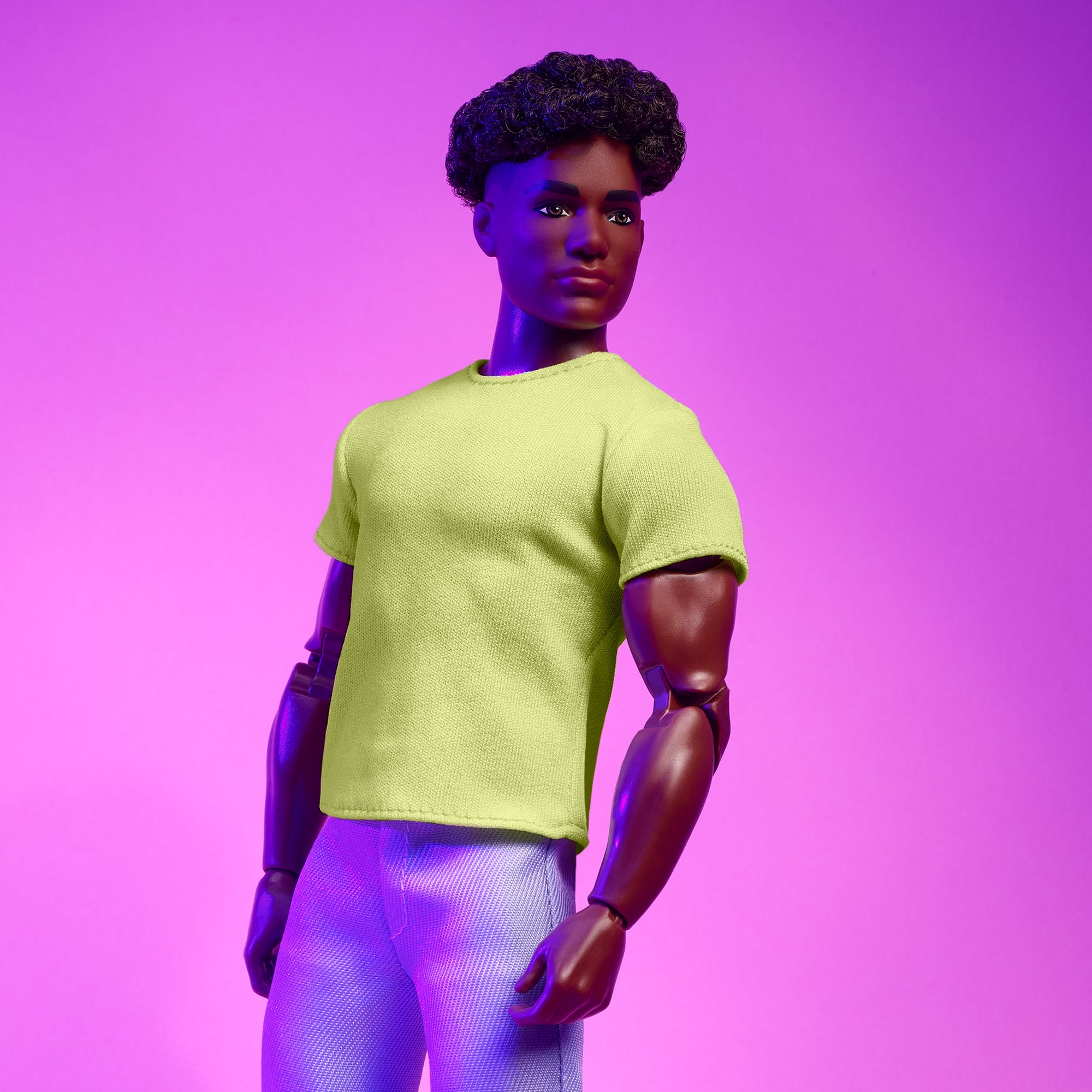 Barbie Looks Doll #25 (Buff Body Ken, Short Black Hair)