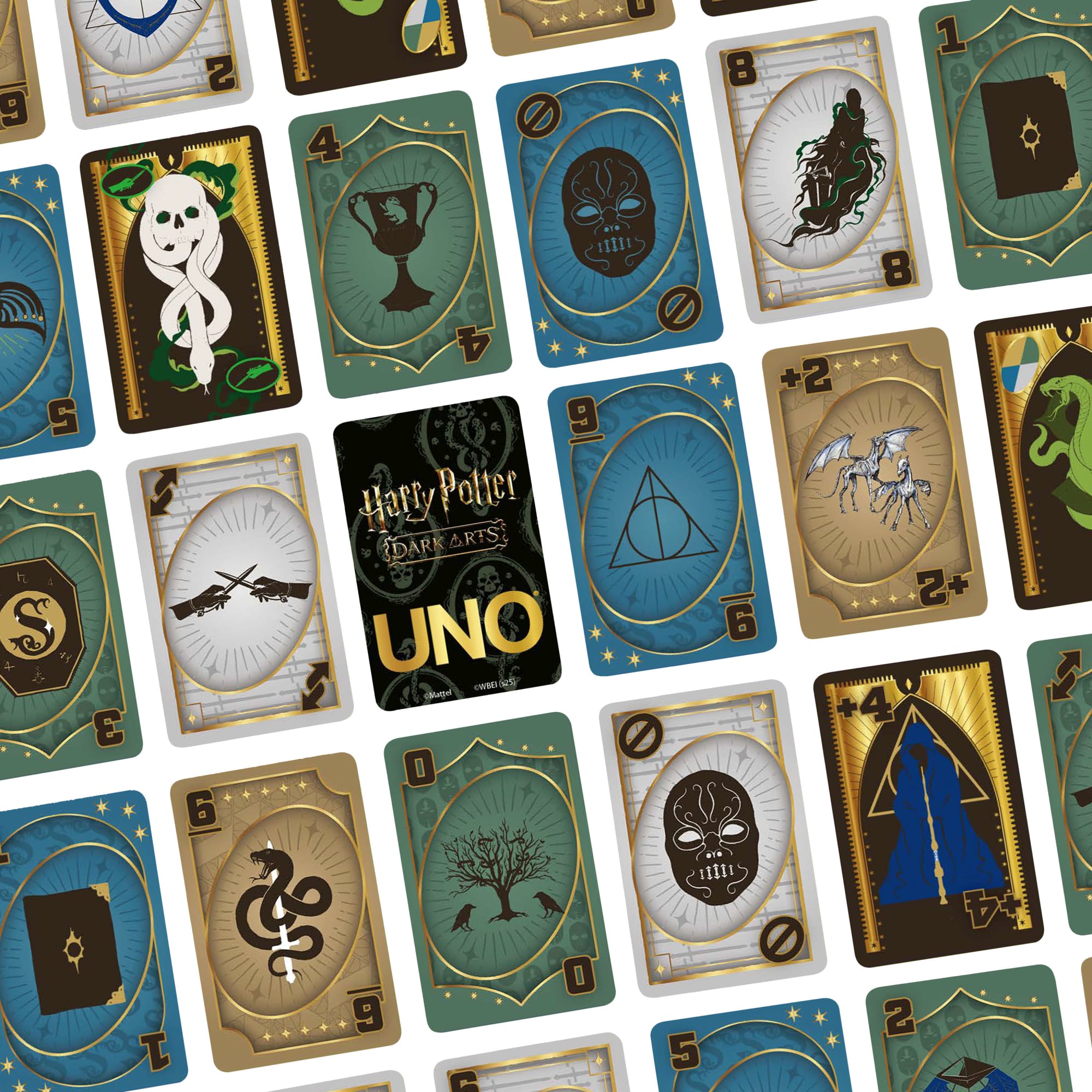 UNO Harry Potter Fandom Dark Arts