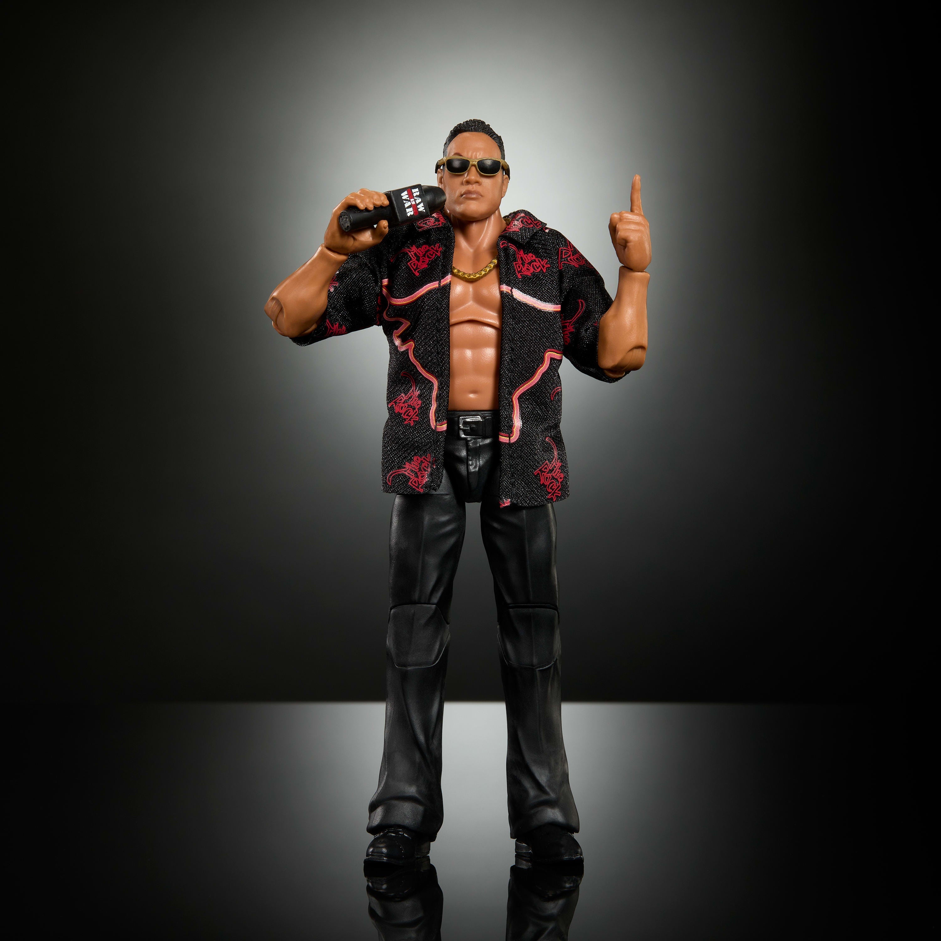 WWE Monday Night War Elite Collection The Rock Action Figure