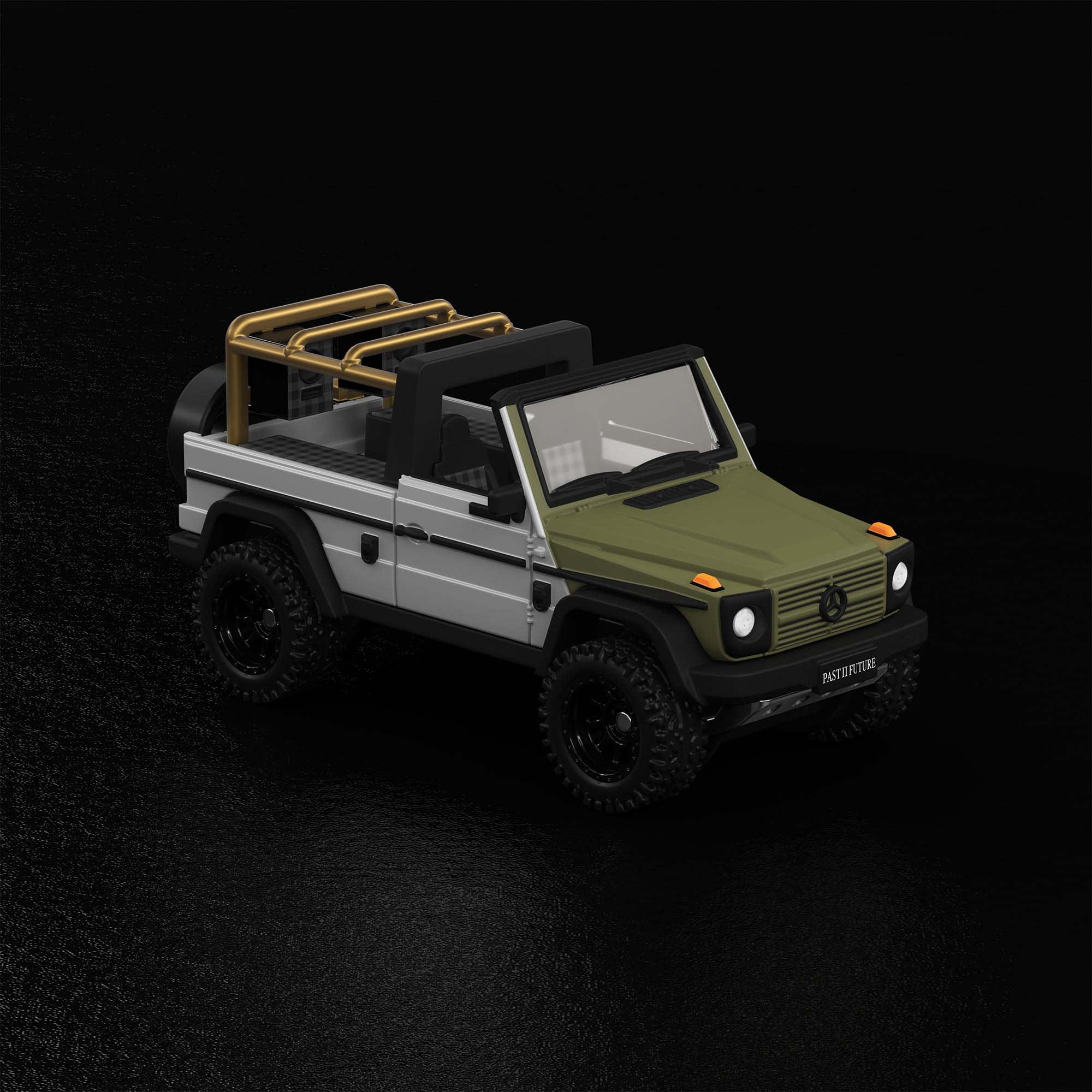 Hot Wheels x Mercedes-Benz Project G-class Past II Future designed by NIGO