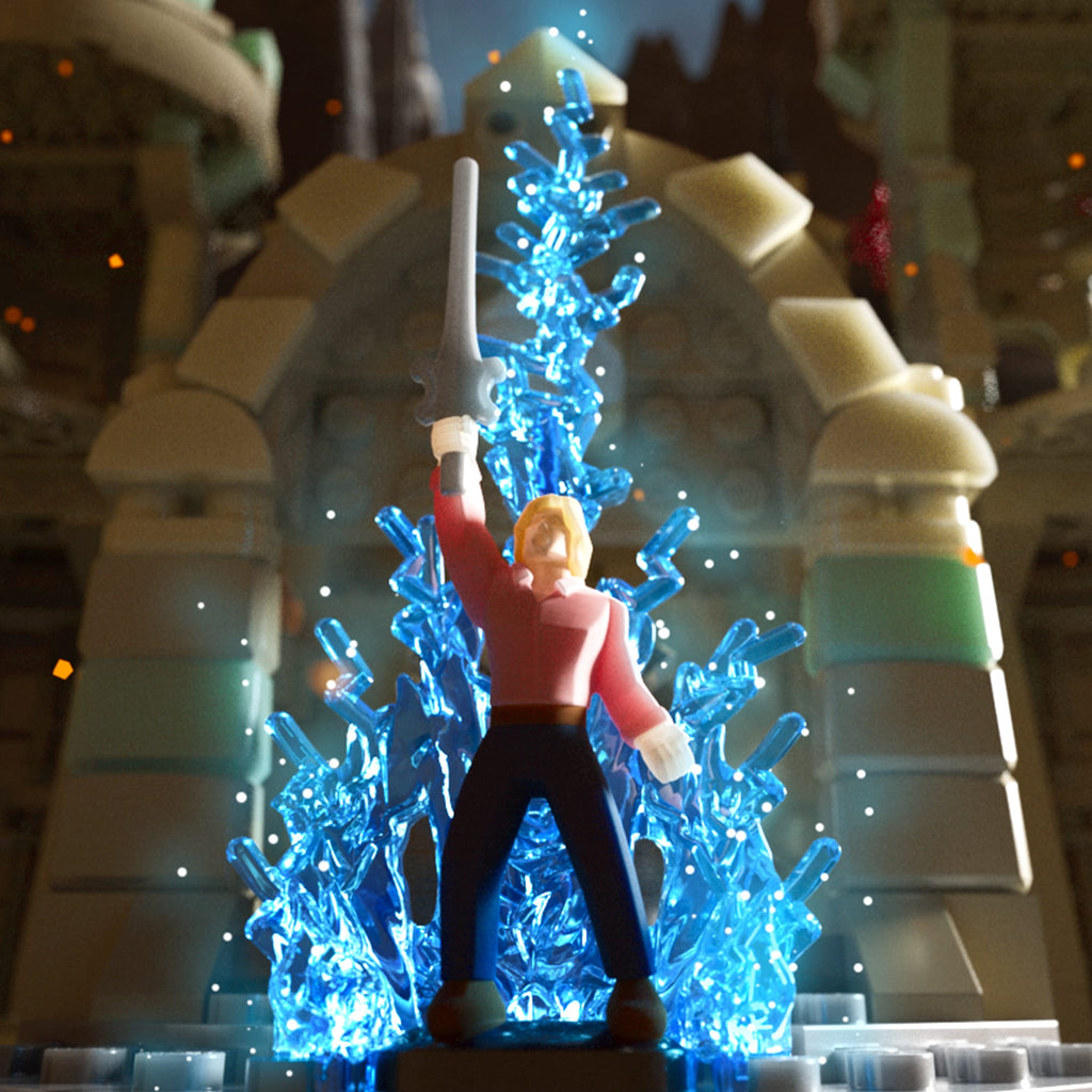 Mattel Brick Shop Masters of the Universe Battle of Castle Grayskull Building Set