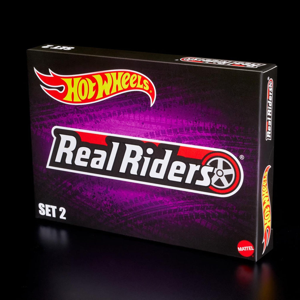 Hot Wheels RLC Exclusive Real Riders Wheels Pack - Set 2