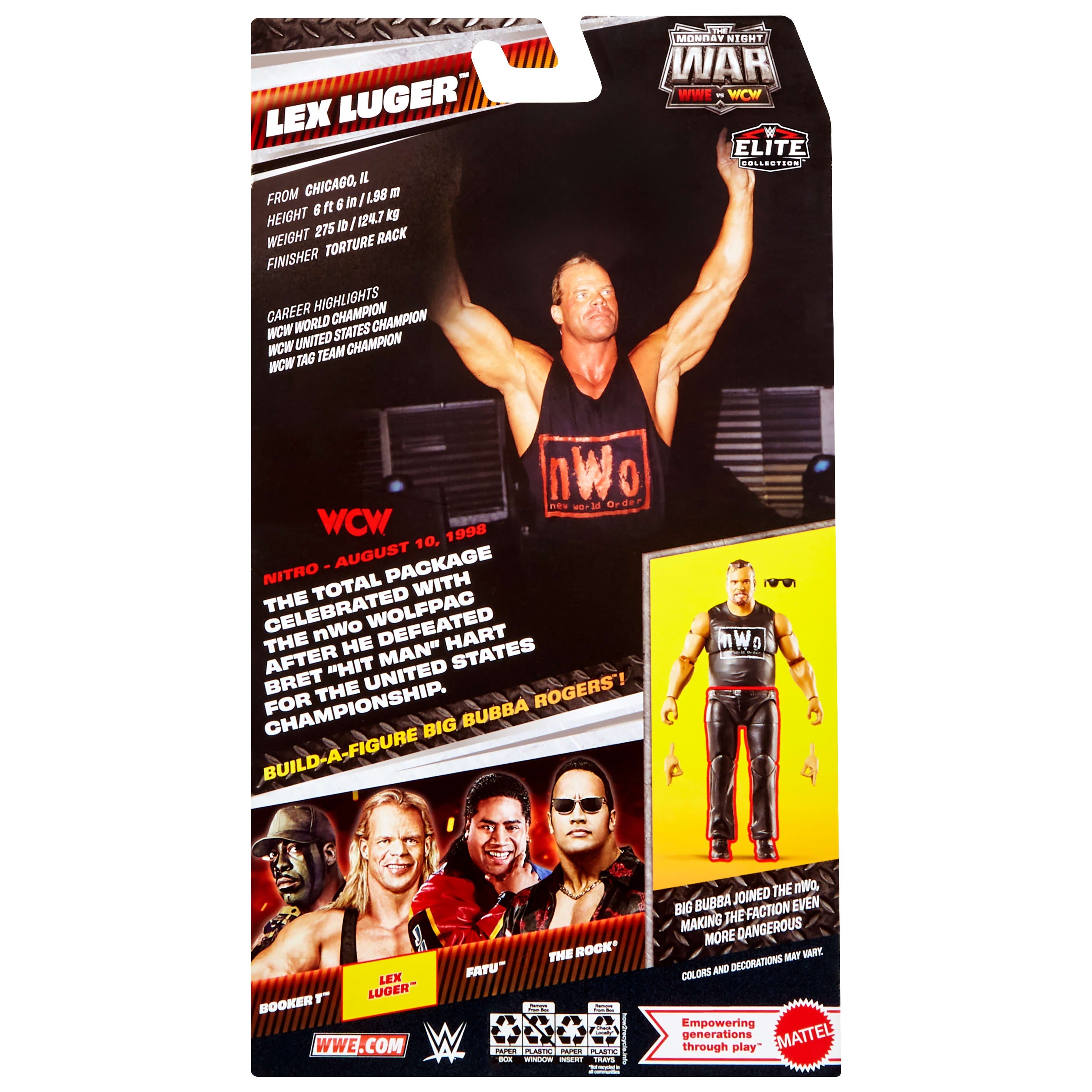 WWE Monday Night War Elite Collection Lex Luger Action Figure