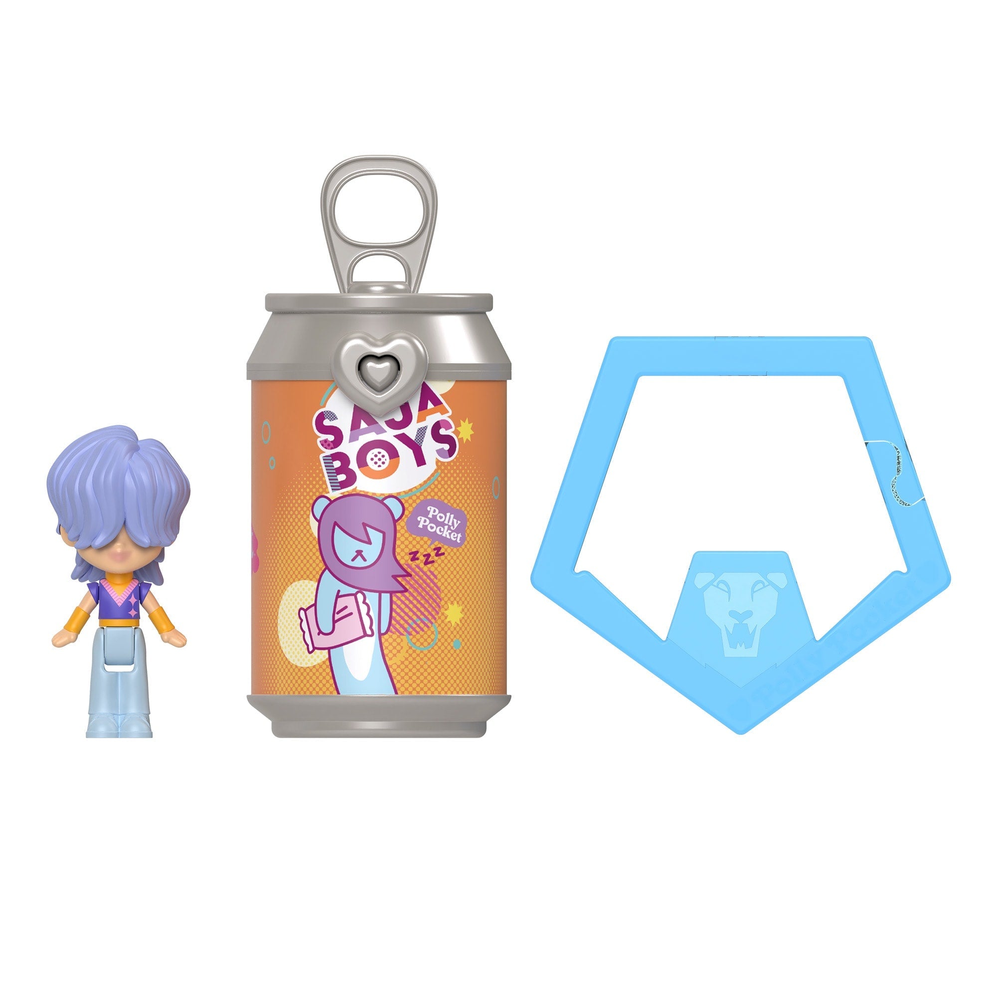 Polly Pocket x KPop Demon Hunters Saja Boys 5-Pack