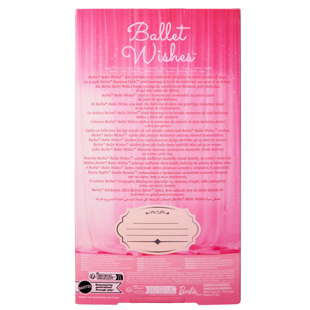 Ballet Wishes Barbie Doll