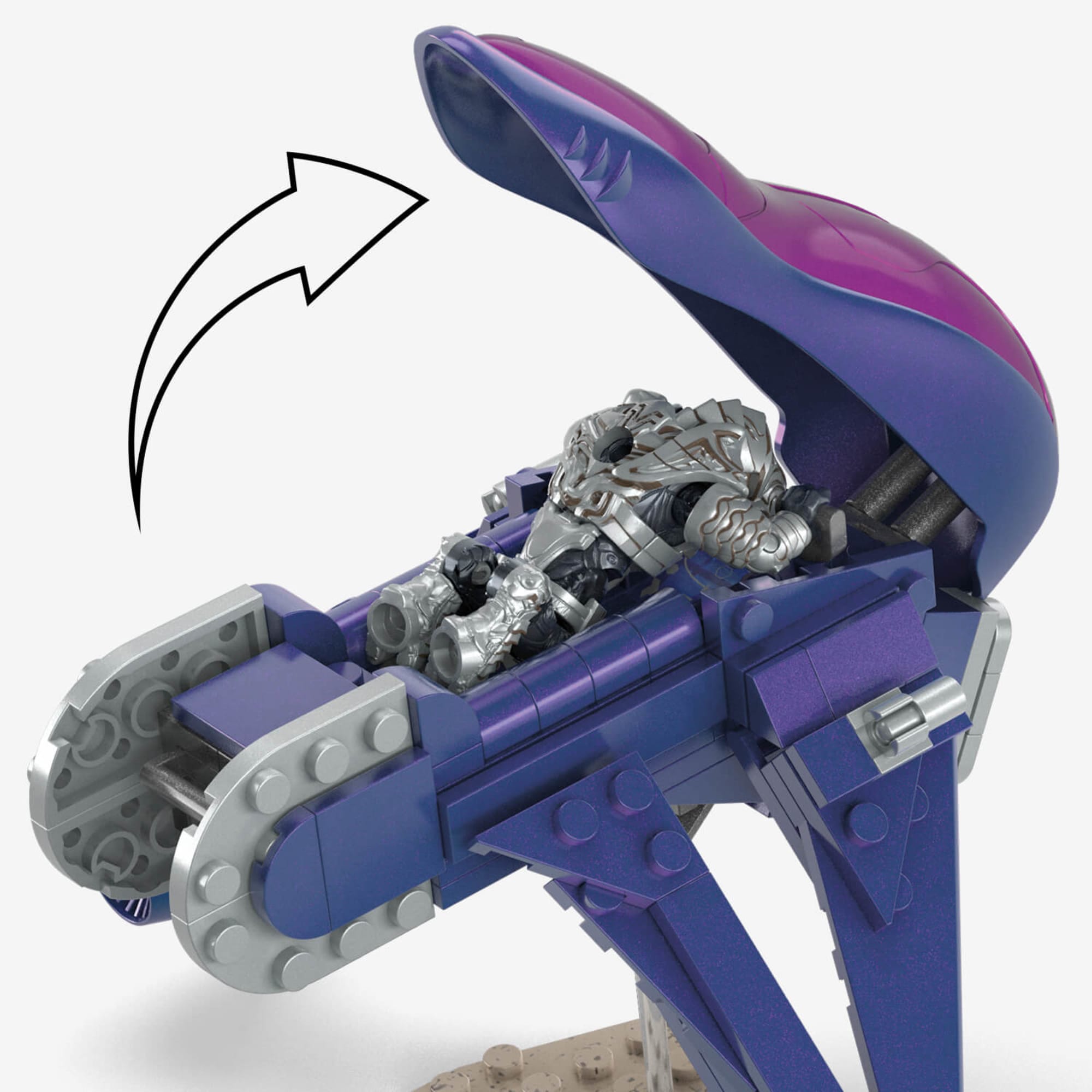 MEGA Construx Halo Arbiter's Quest Aircraft Building Set