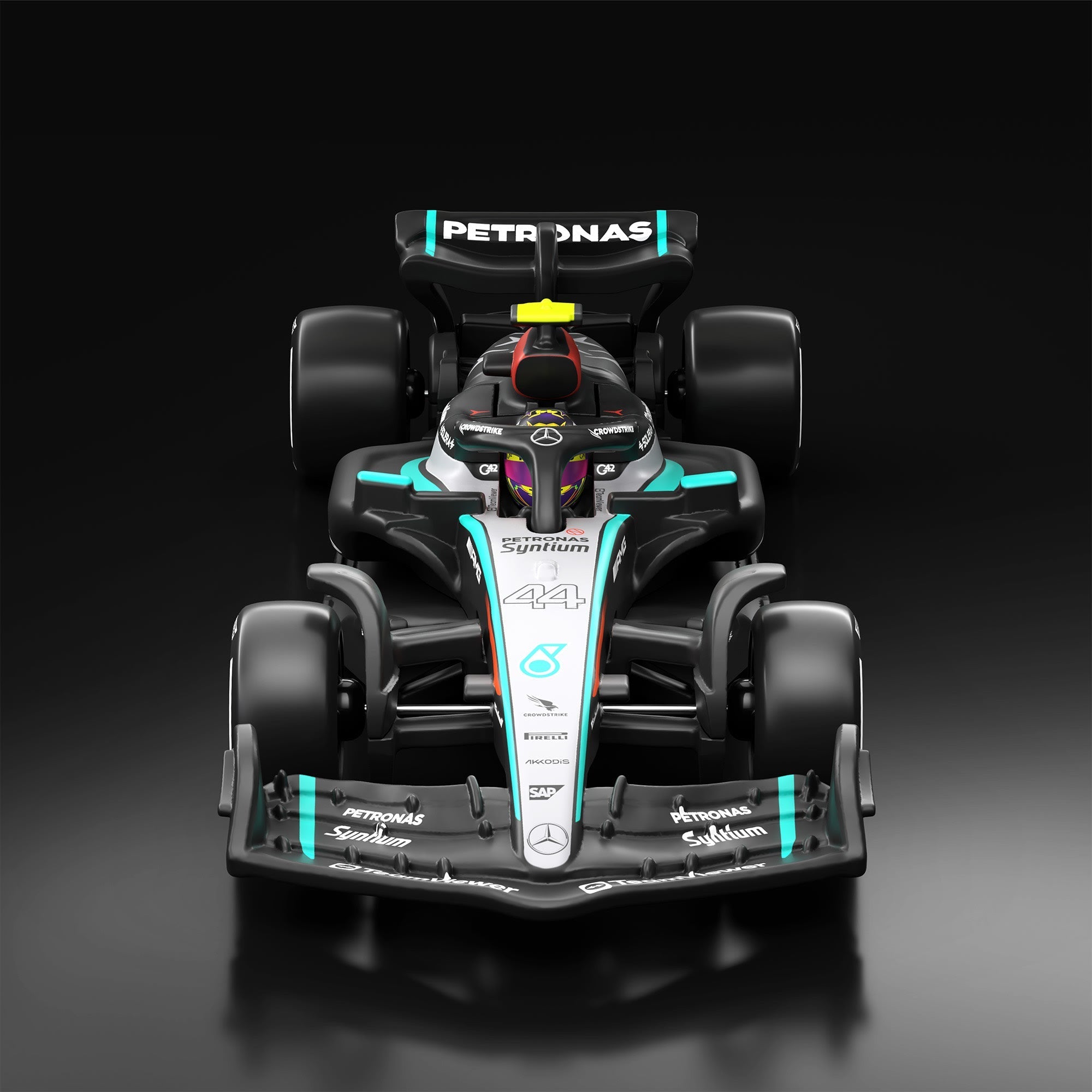 Hot Wheels F1 Series: 2024 Mercedes-AMG PETRONAS Formula One Team W15 Car #44