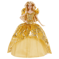 2020 Holiday Barbie Doll, Blonde Long Hair