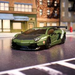 Hot Wheels Elite 64 LBWK Lamborghini Aventador LP 700-4