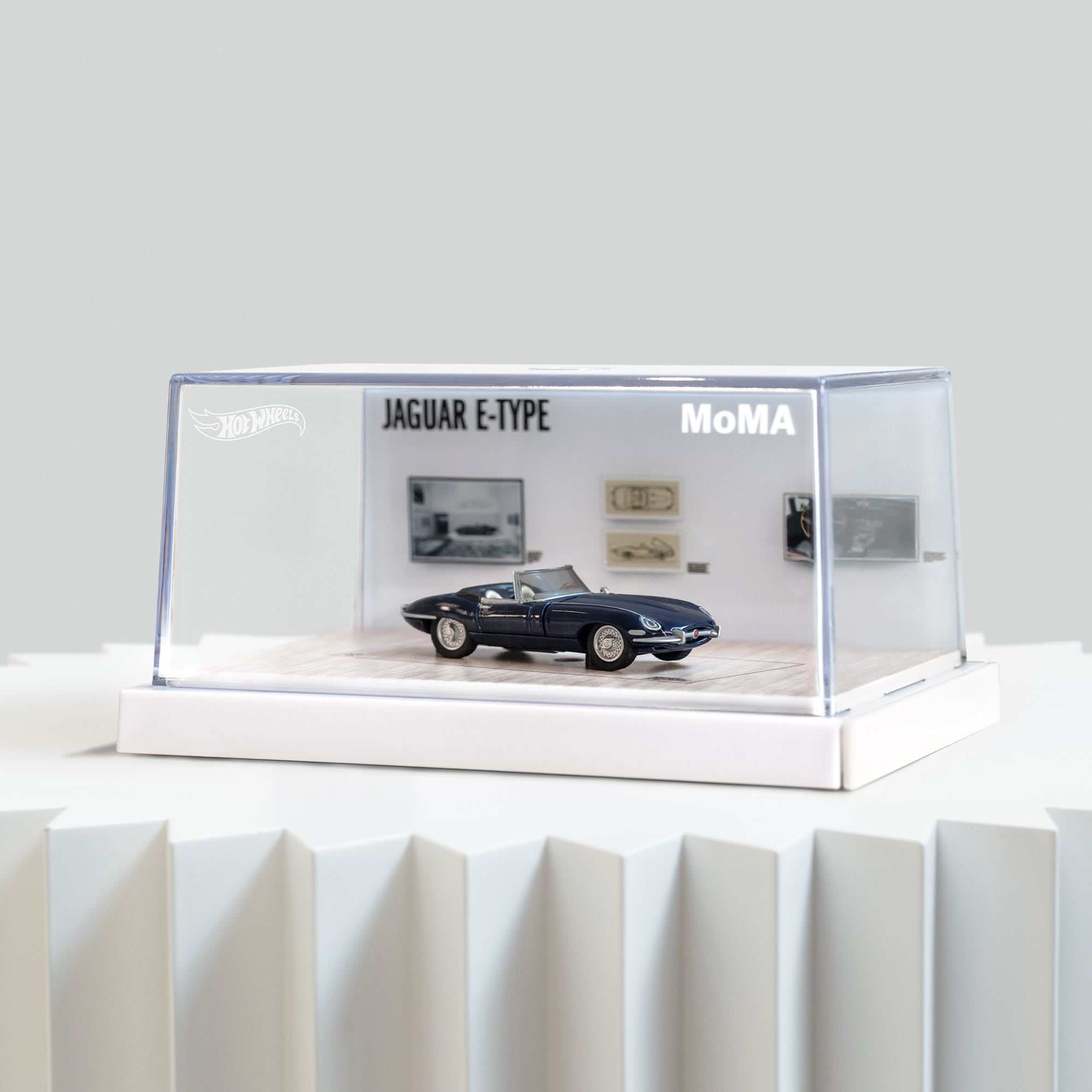 Hot Wheels x MoMA Jaguar E-Type Roadster
