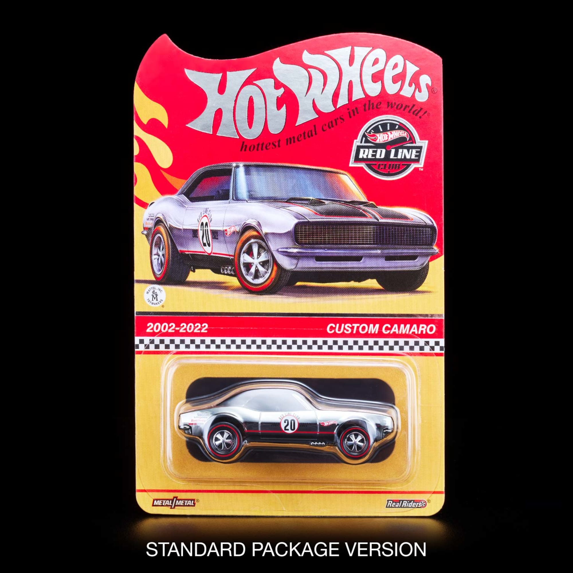 Hot Wheels RLC EXCLUSIVE CUSTOM CAMARO - RLC 20th ANNIVERSARY