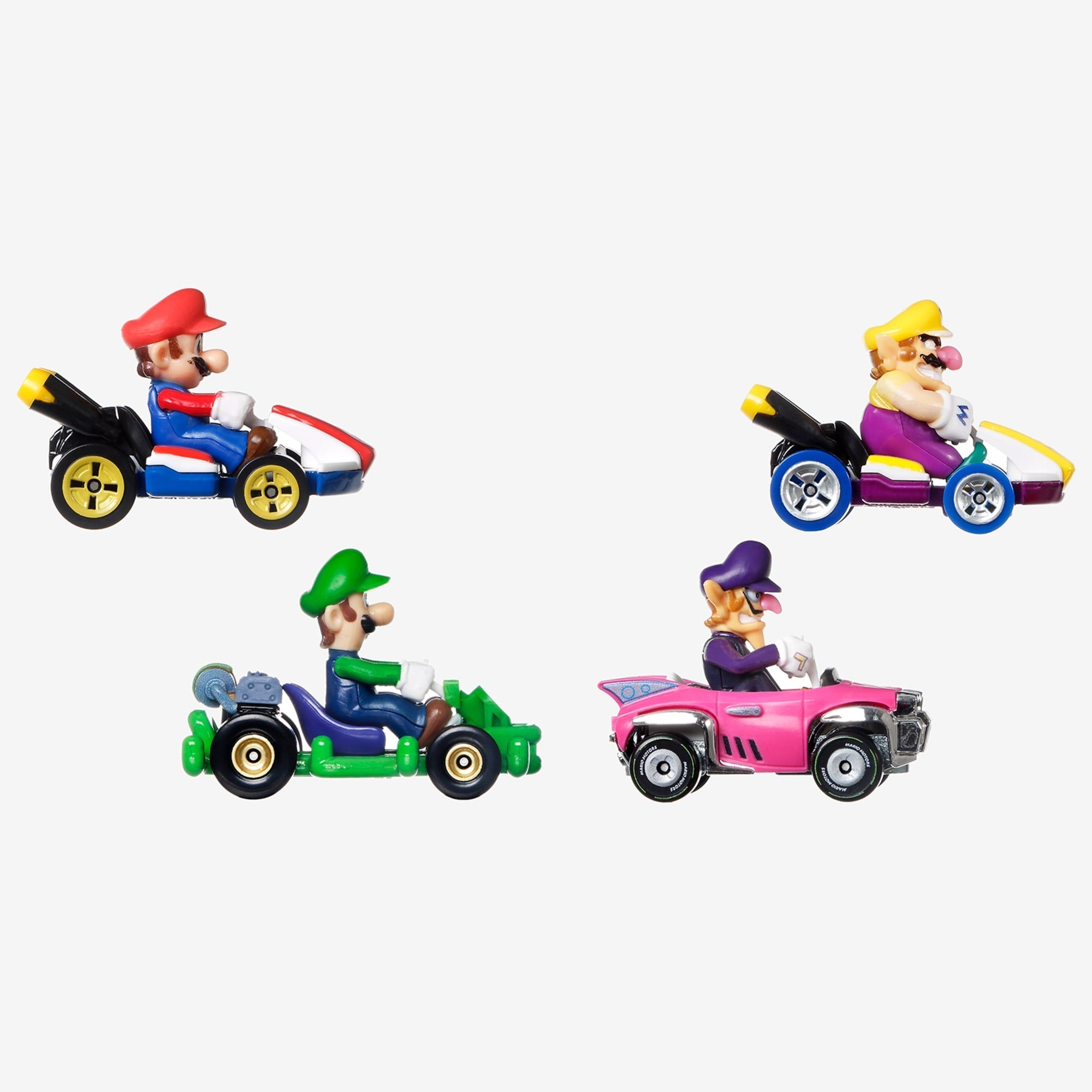 Hot Wheels Mario Kart Vehicles 4-Pack