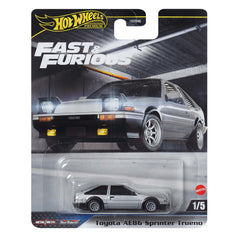 Hot Wheels Premium Fast & Furious Car Toyota AE86 Sprinter Trueno