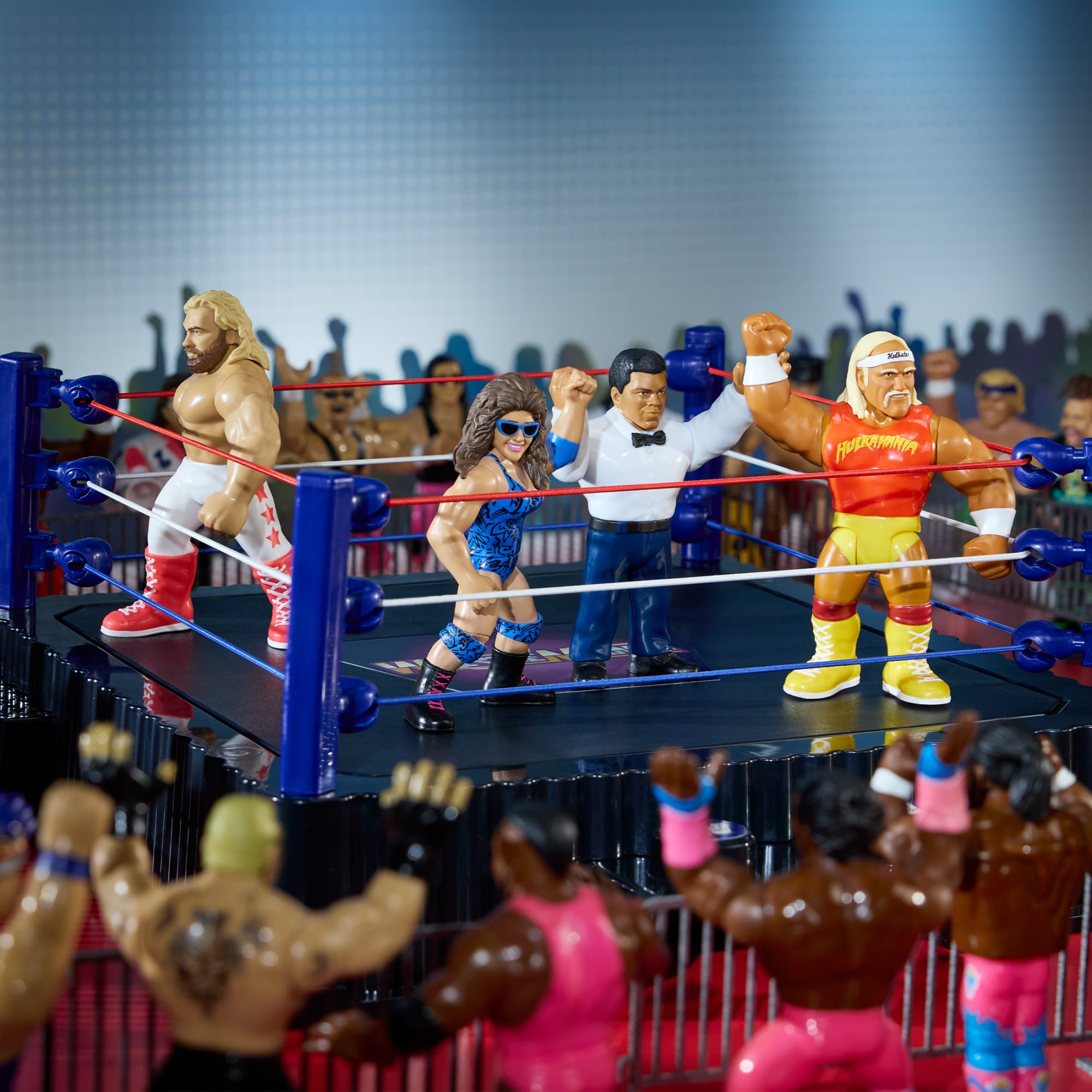 WWE Retros Action Figure 4-Pack Bundle