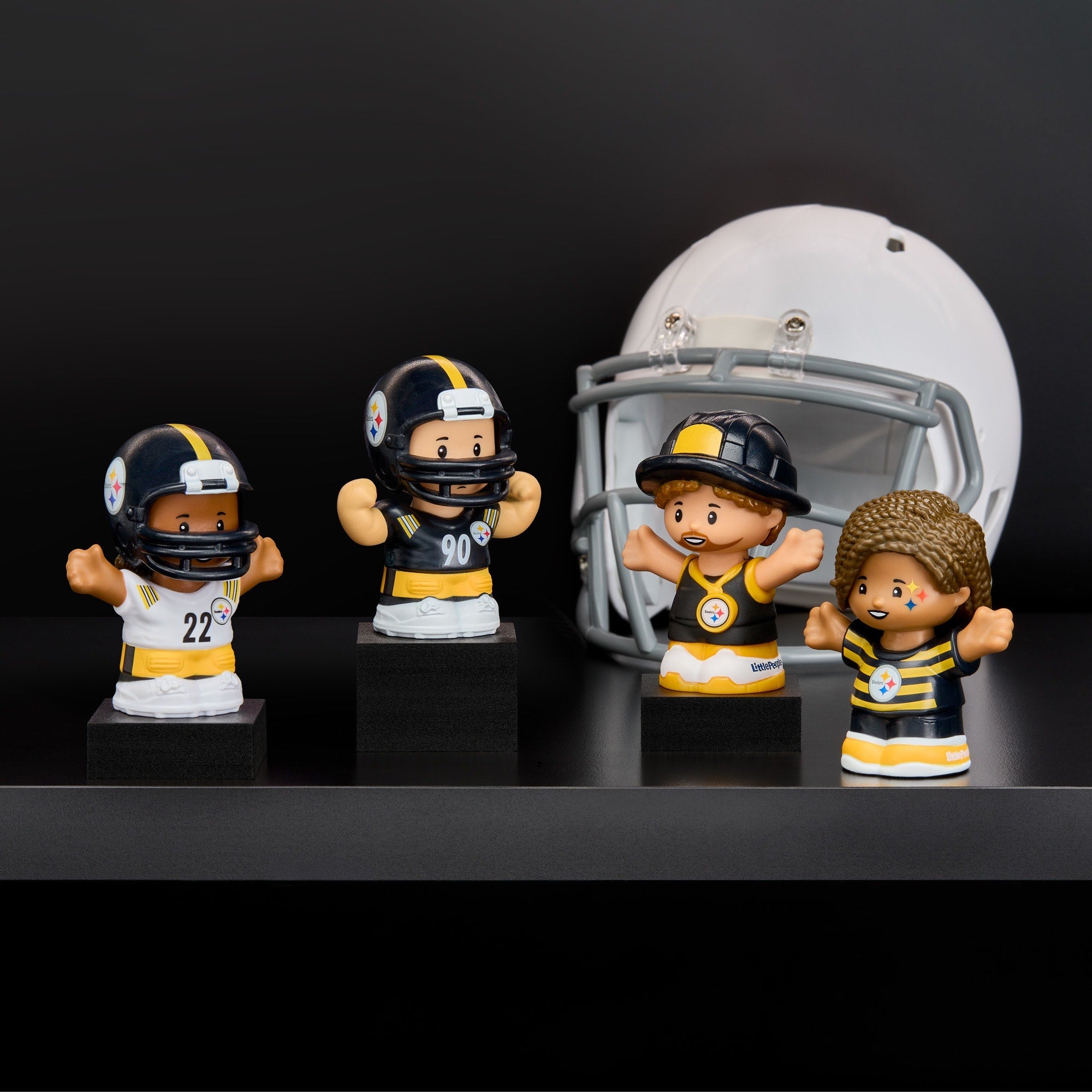 Little People Collector x NFL Pittsburgh Steelers Set