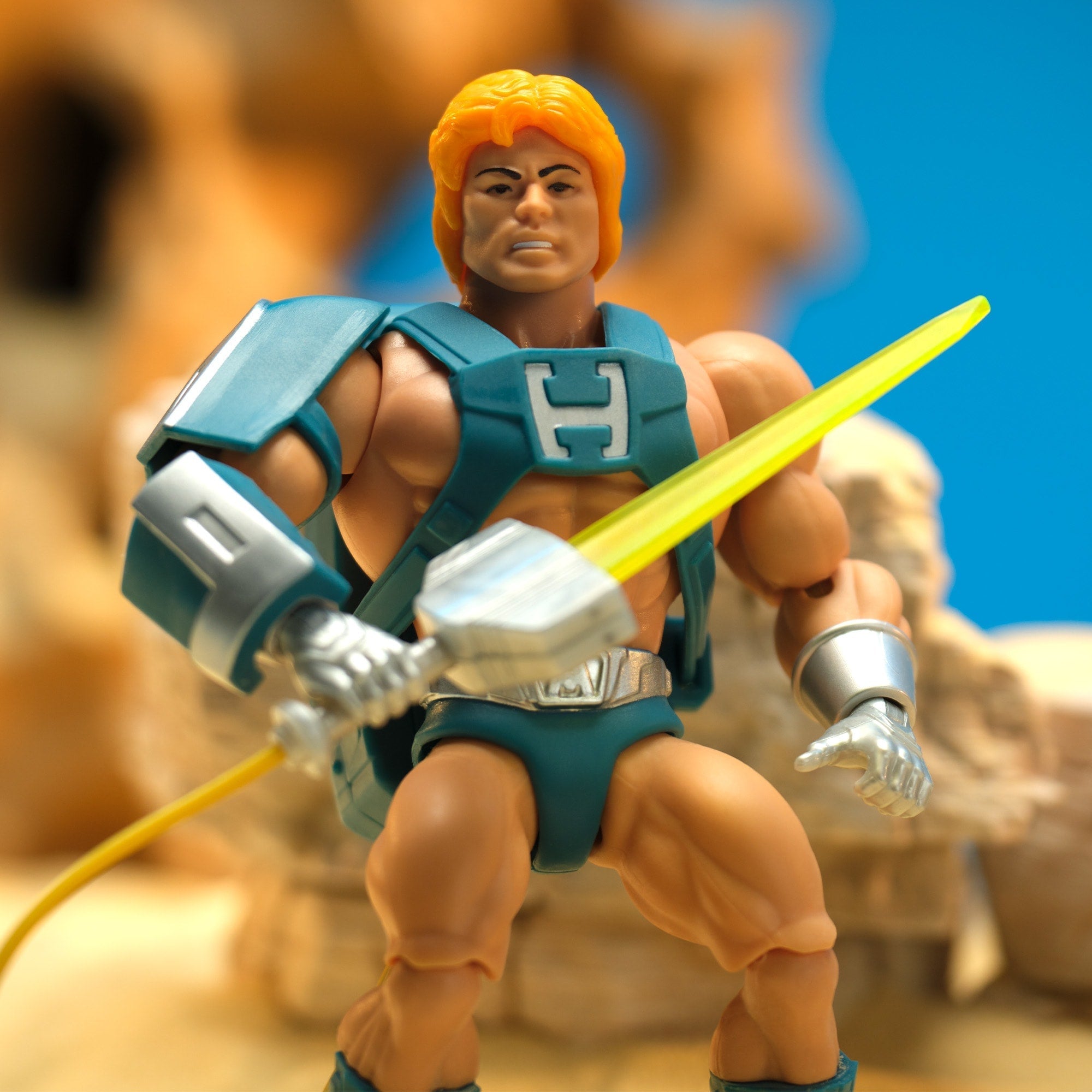 Masters of the Universe Origins Deluxe Laser Power He-Man